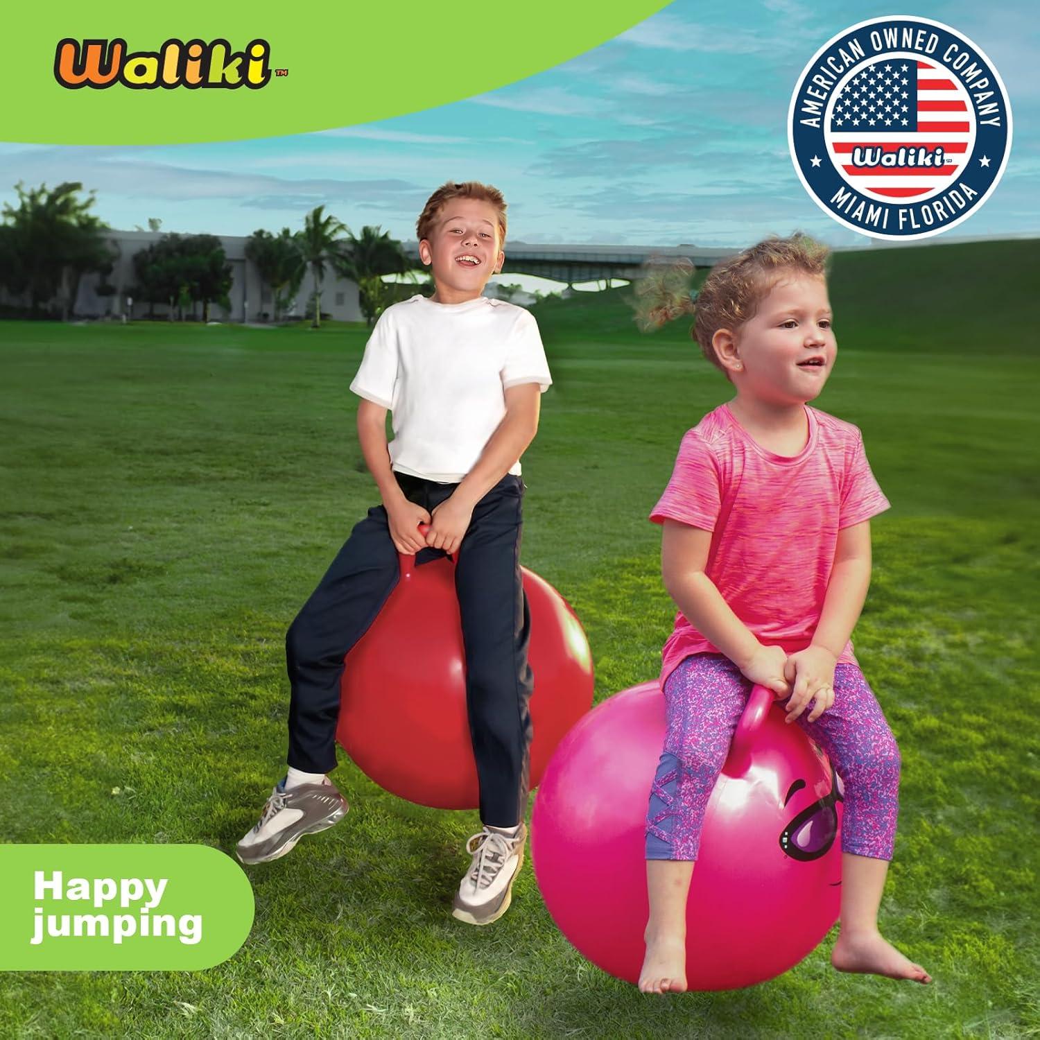 Pelota Saltarina Waliki 45CM para Niños 3-6 Años
