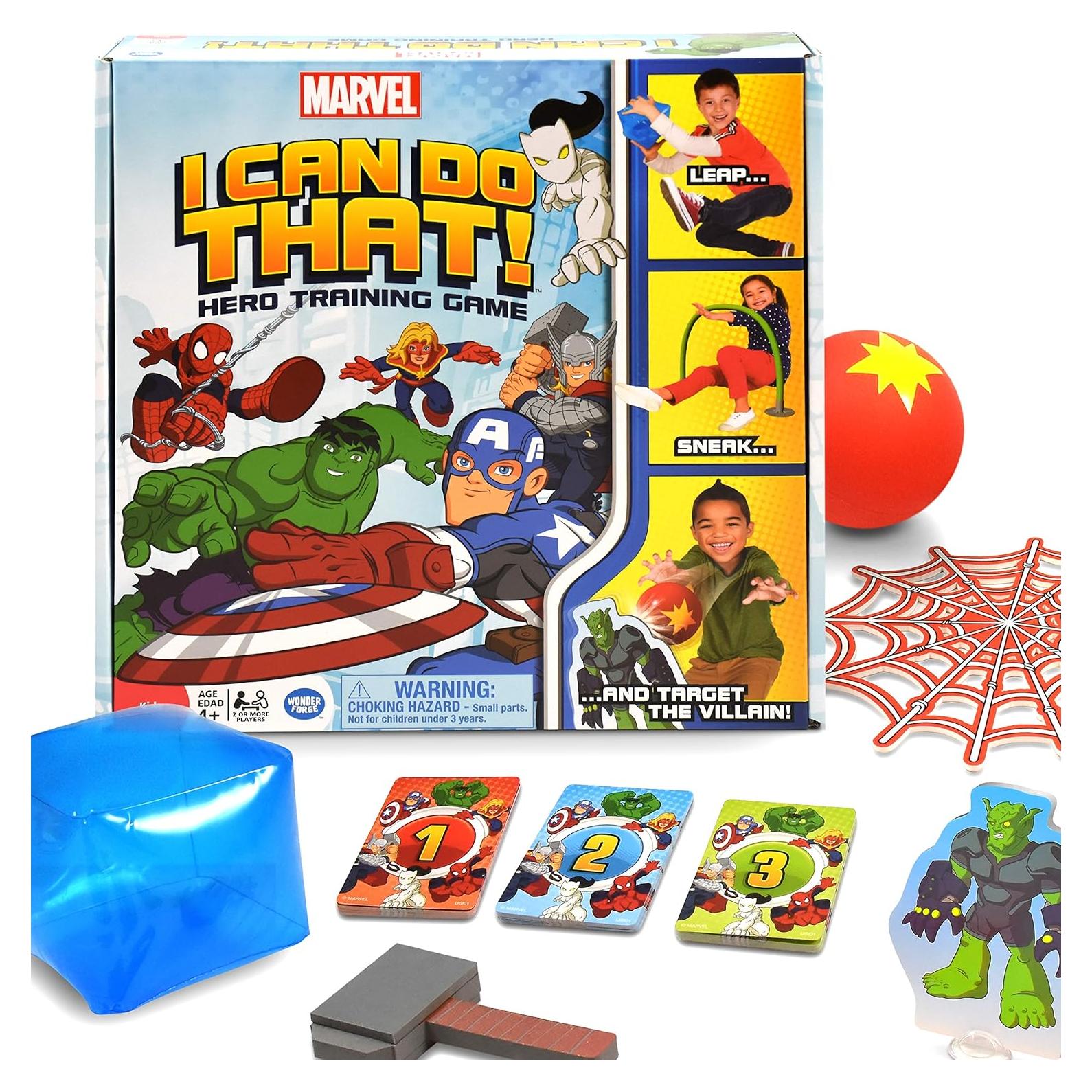 Juego de Actividades Wonder Forge Marvel ¡Puedo Hacerlo! 4 Jugadores