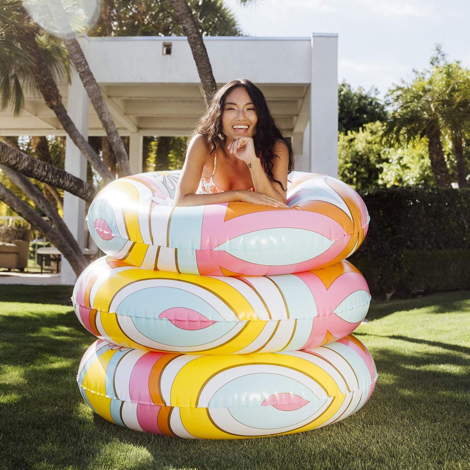 Flotador Inflable Mediano FUNBOY Malibu Barbie - Edición Limitada