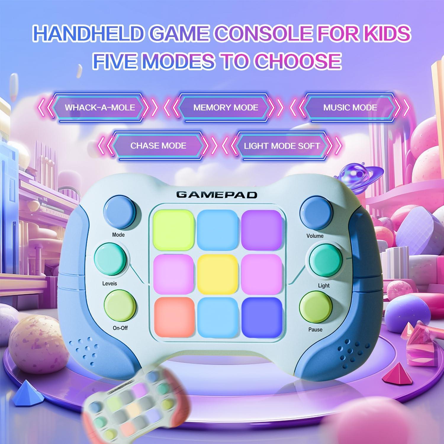 Consola de Juego Portátil Azyh con Luces RGB y Modo Piano