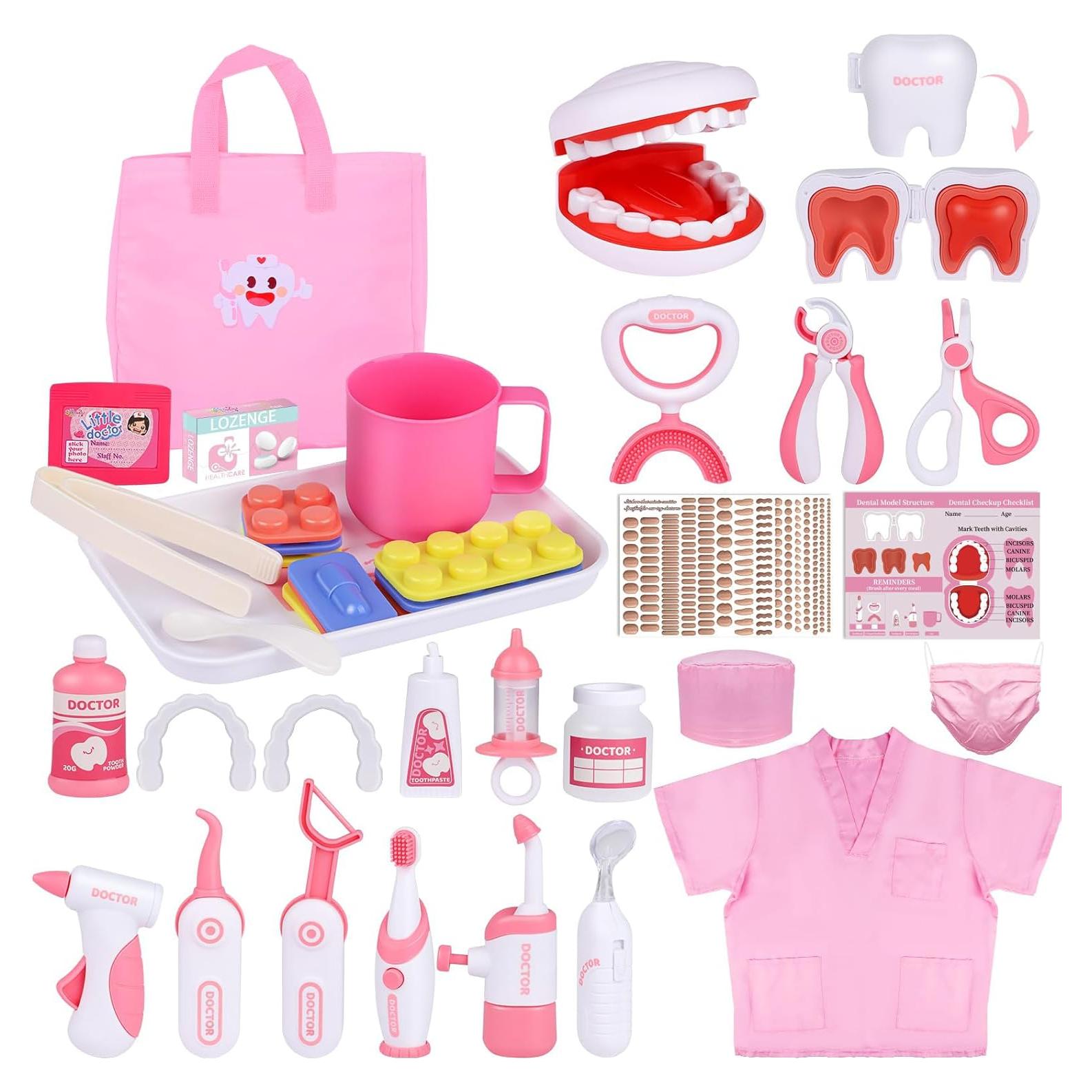 Kit de Dentista para Niños Gifts2U - 42 Piezas Educativas