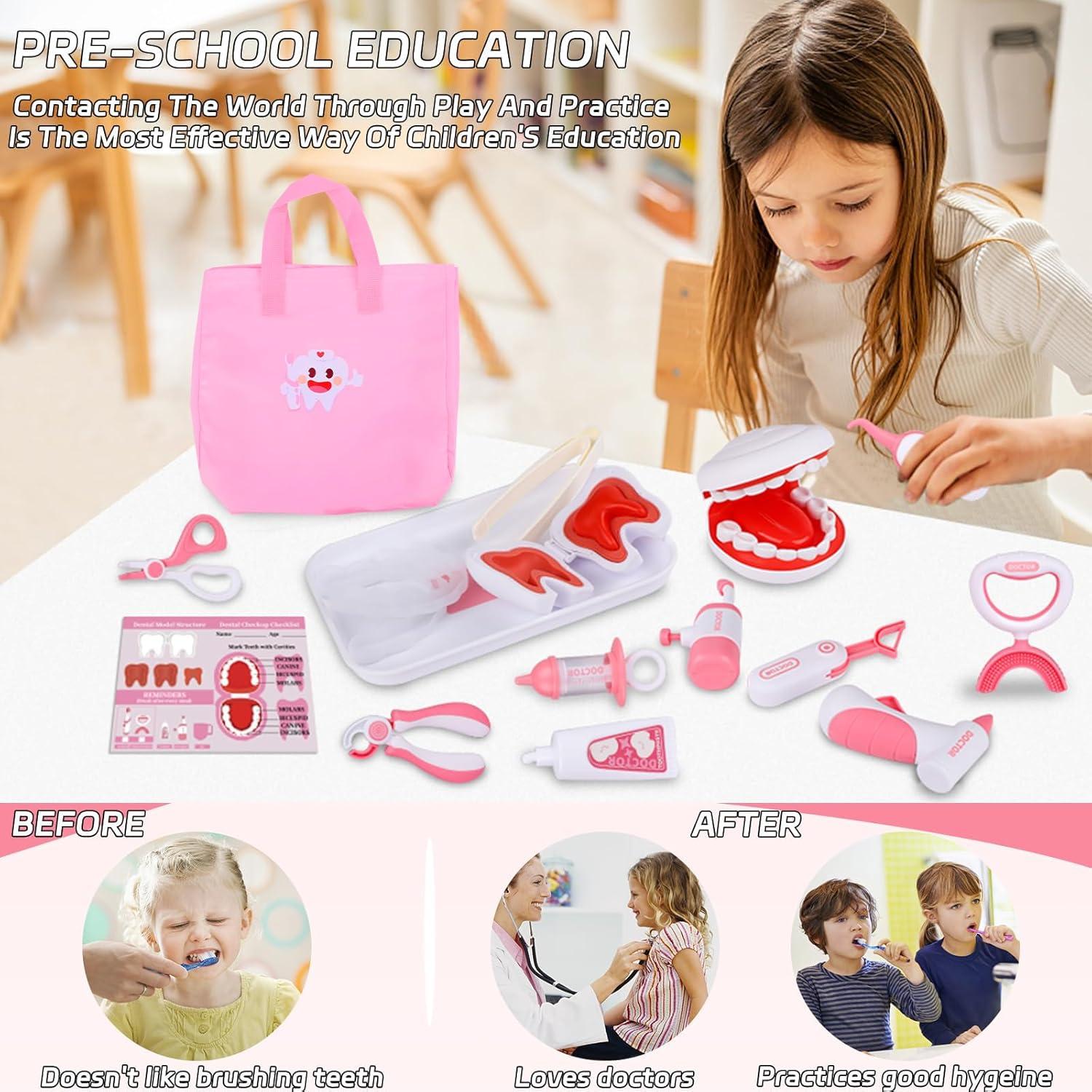 Kit de Dentista para Niños Gifts2U - 42 Piezas Educativas