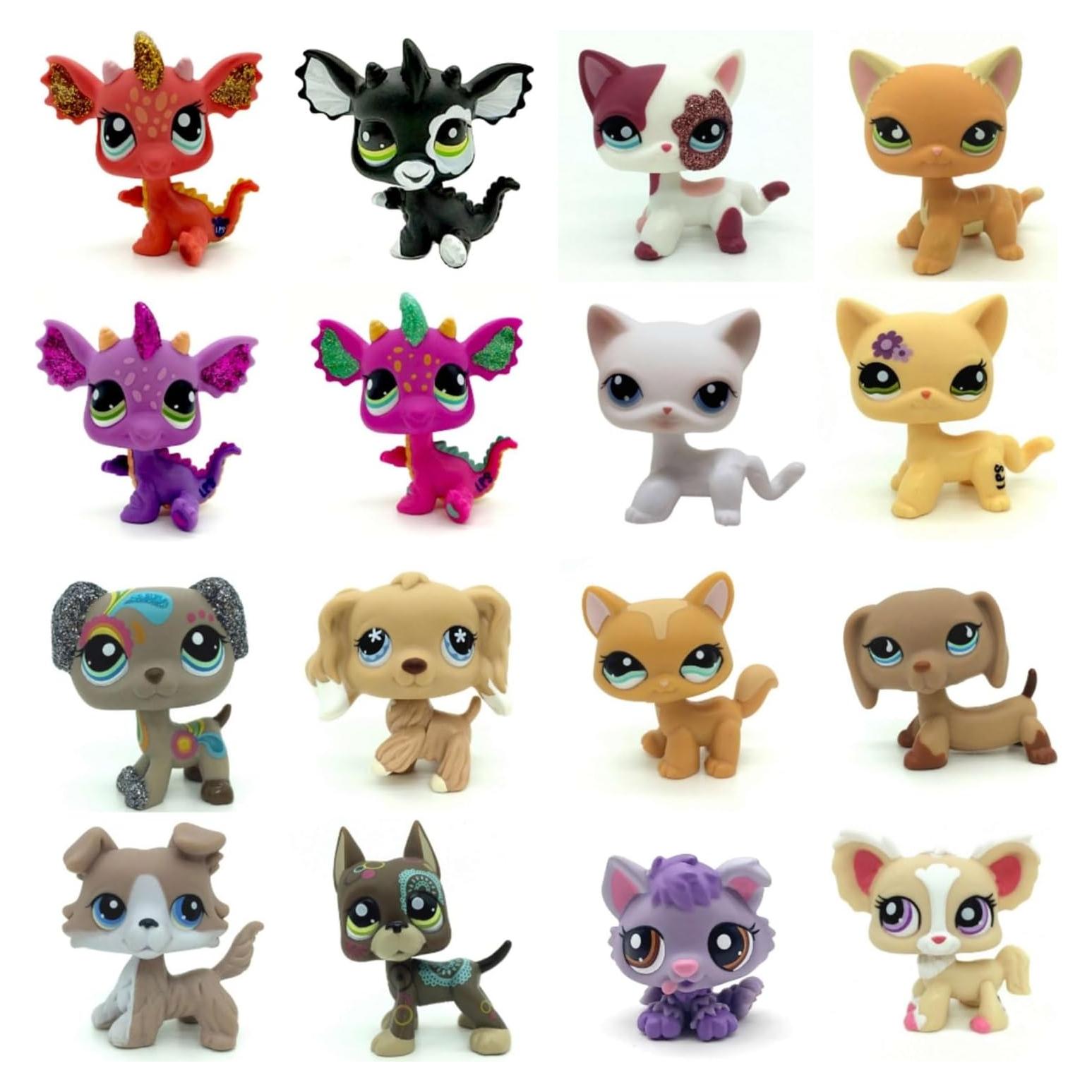Figuras de Acción LPS Pet Shop - Mascotas Aleatorias 4.3-6.4 cm