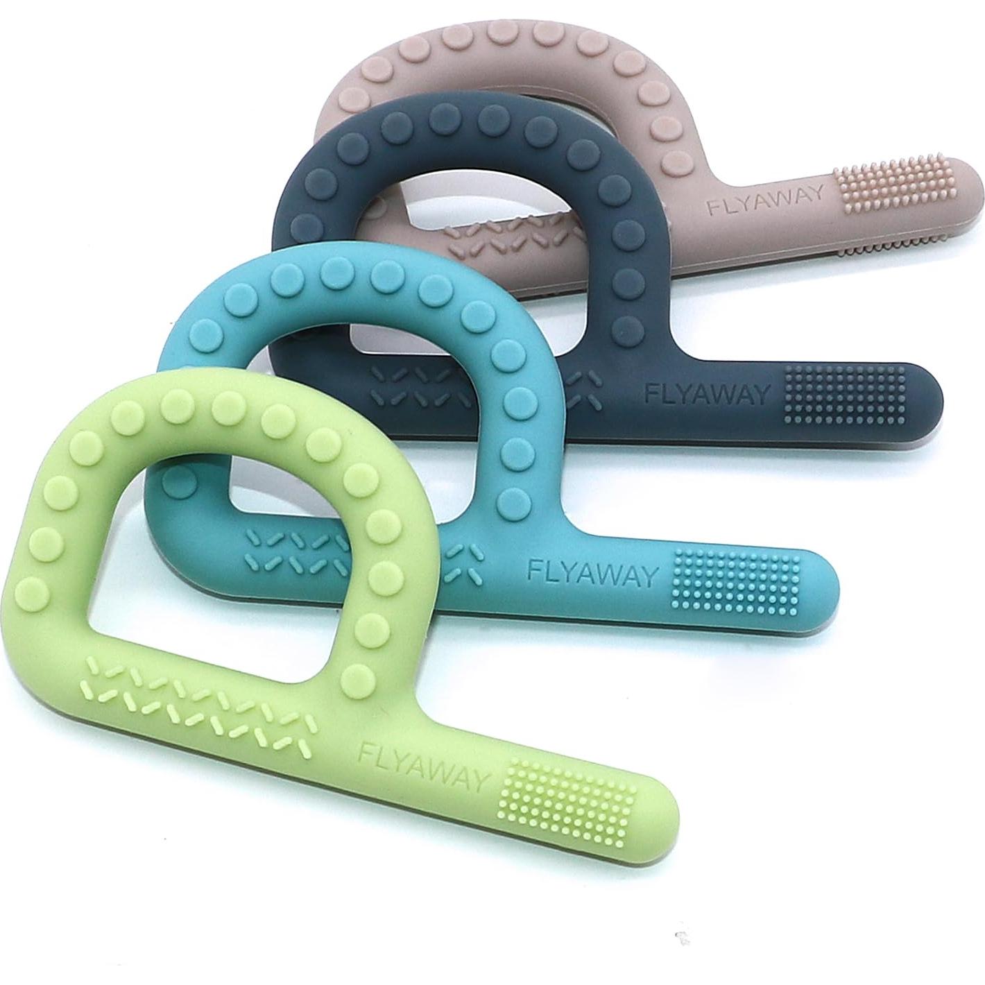 Juguetes Masticables Sensoriales para Niños Autistas - 4 Piezas