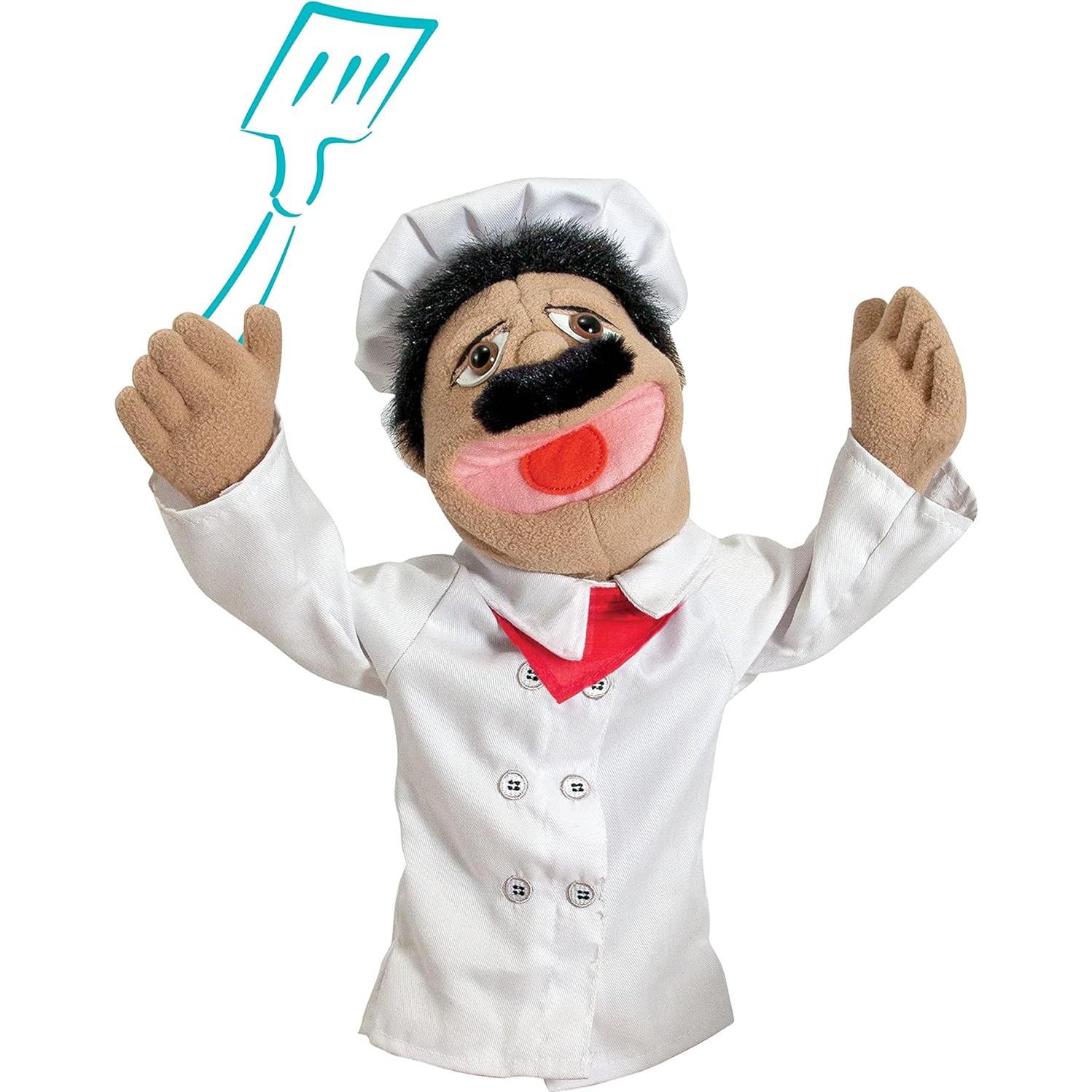 Títere de Chef Melissa & Doug con Varilla Desmontable 38.1 cm