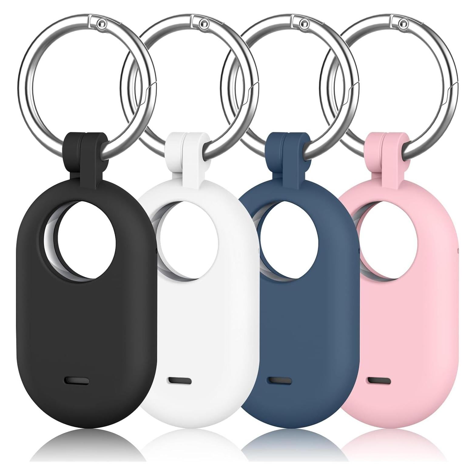 Estuche de Silicona Meliya para Samsung Galaxy SmartTag 2 - 4 Piezas