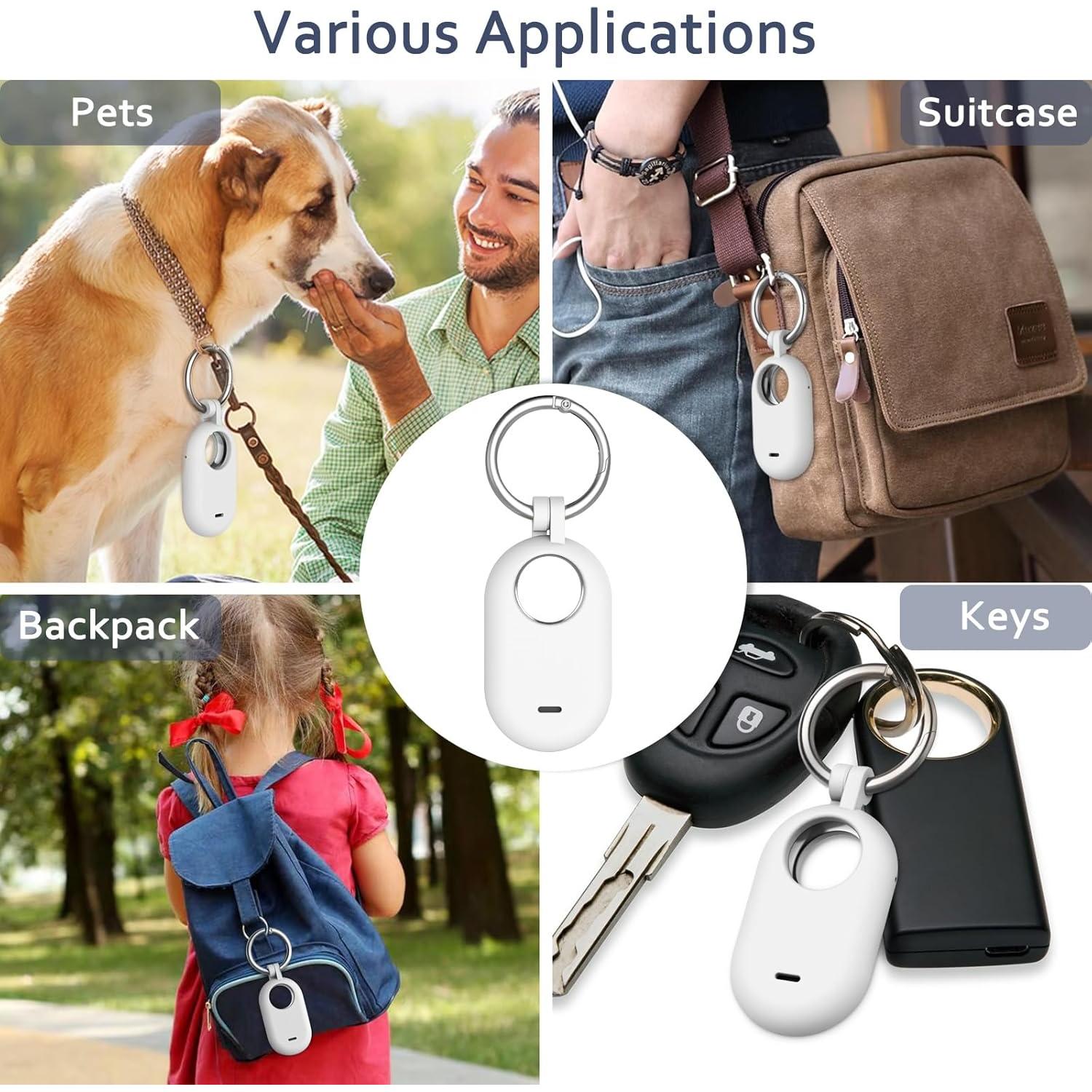 Estuche de Silicona Meliya para Samsung Galaxy SmartTag 2 - 4 Piezas