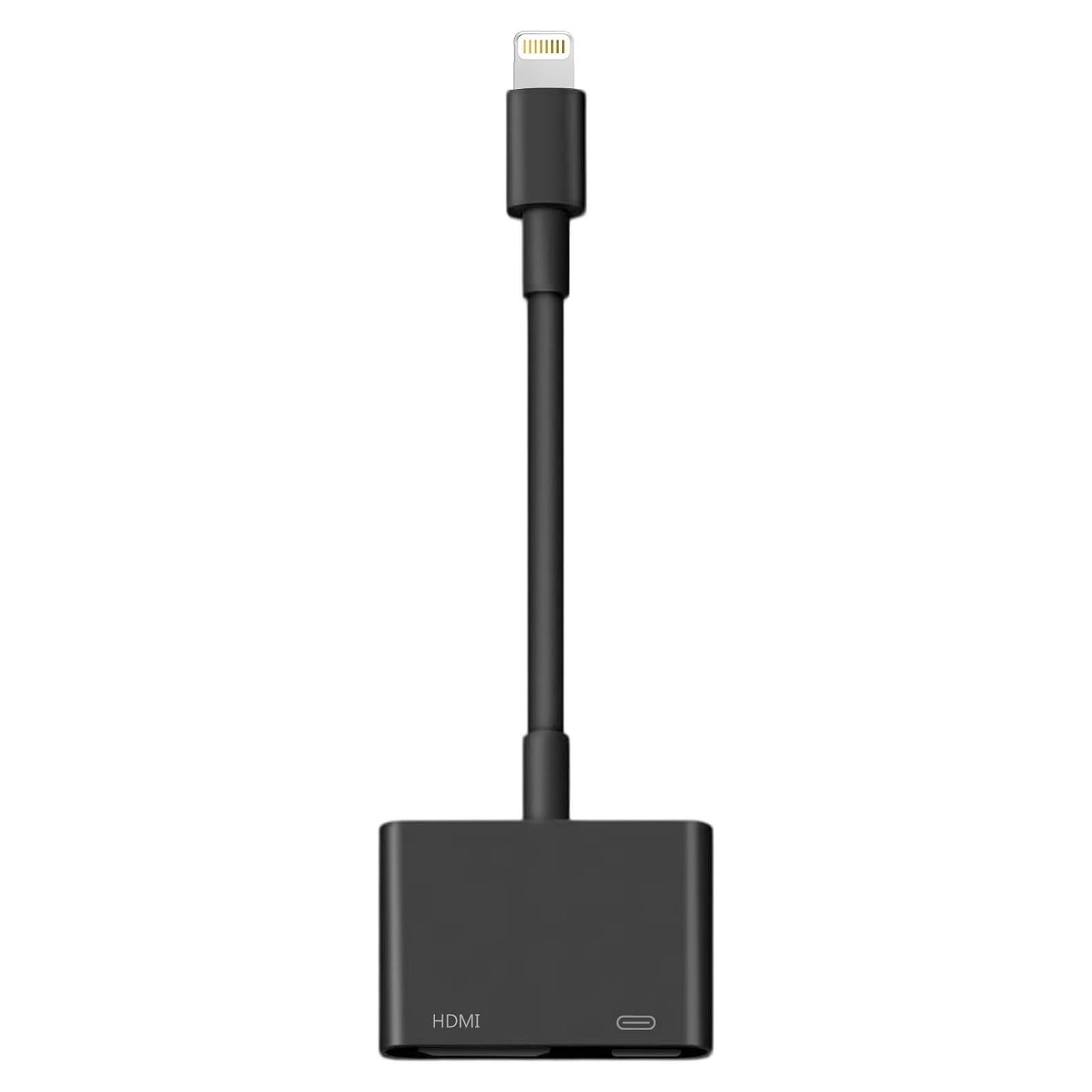 Adaptador Lightning a HDMI Microwoo 1080P para iPhone y iPad