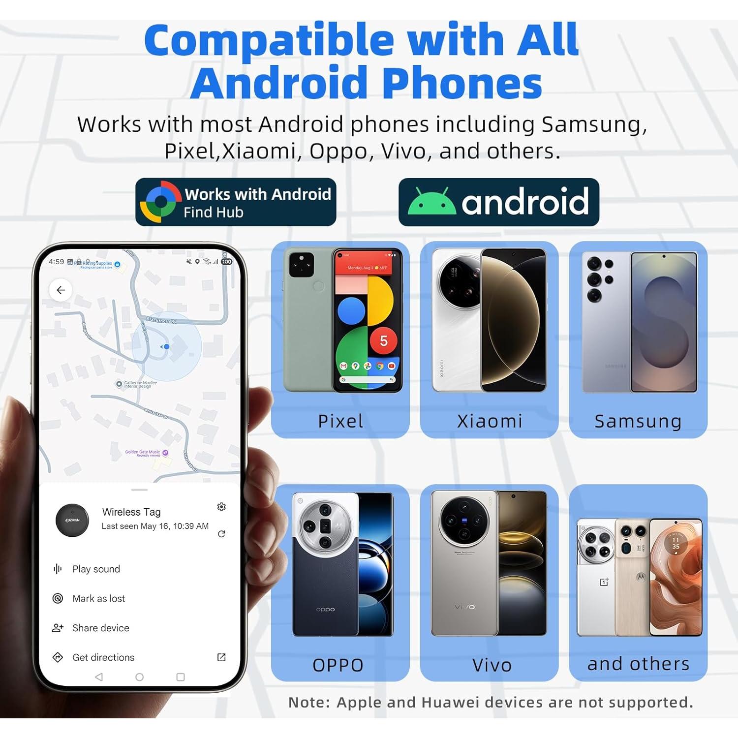 Rastreador Bluetooth Inteligente CHZHVAN S10 para Android