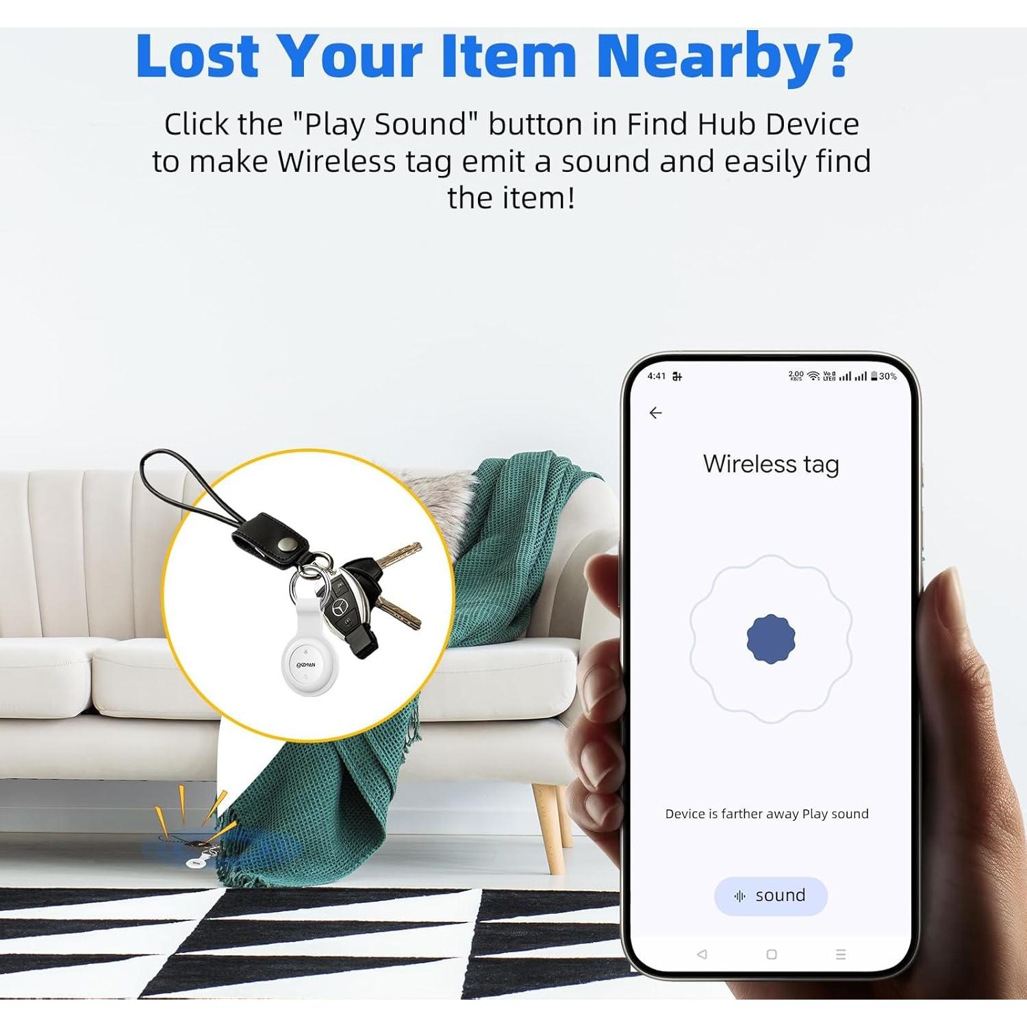 Rastreador Bluetooth Inteligente CHZHVAN S10 para Android