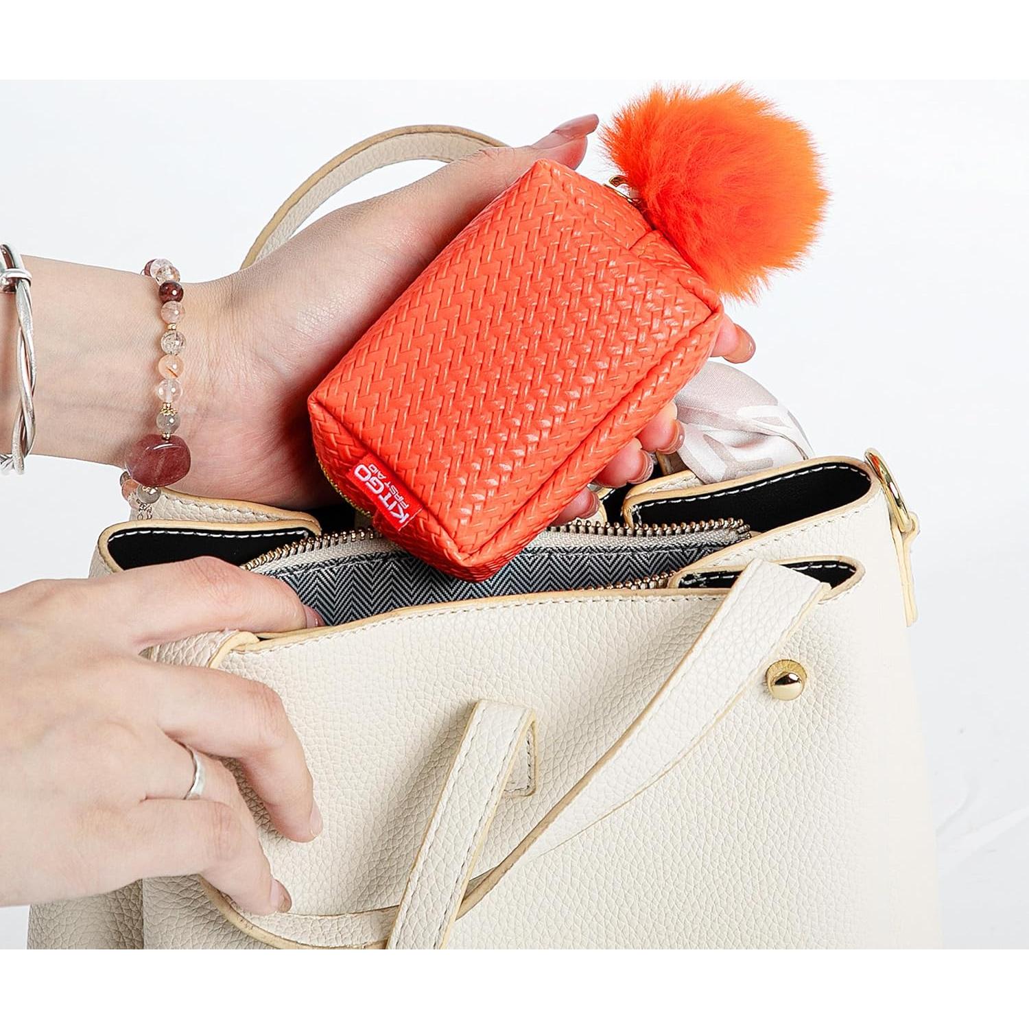 Kitgo Mini Kit de Primeros Auxilios Naranja 34 Piezas Compacto