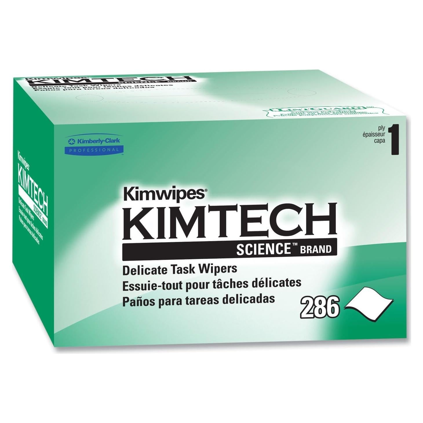 Toallitas Kimtech Science Kimwipes 286 Hojas Caja Pop-Up