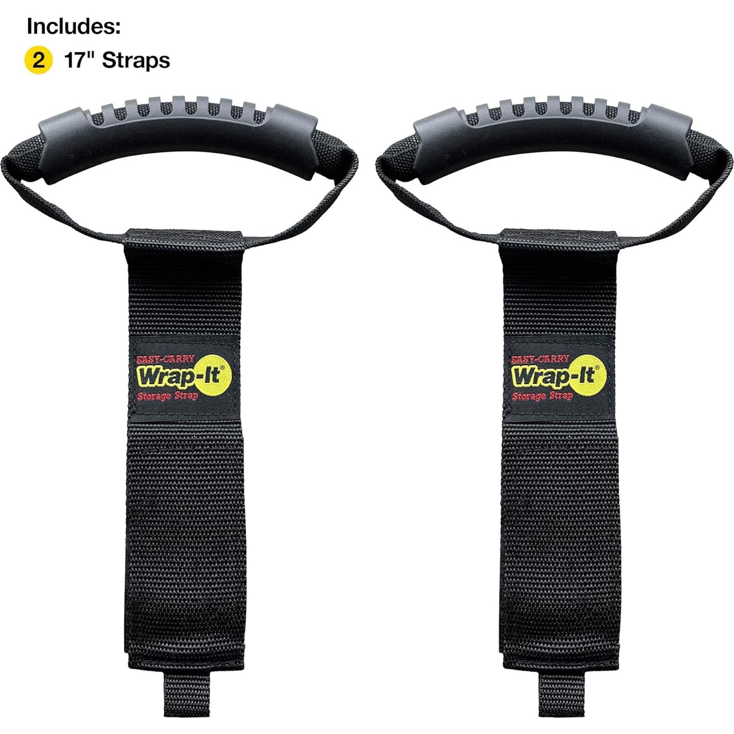 Correas de Almacenamiento Wrap-It 17" - 2 Piezas, Resistente