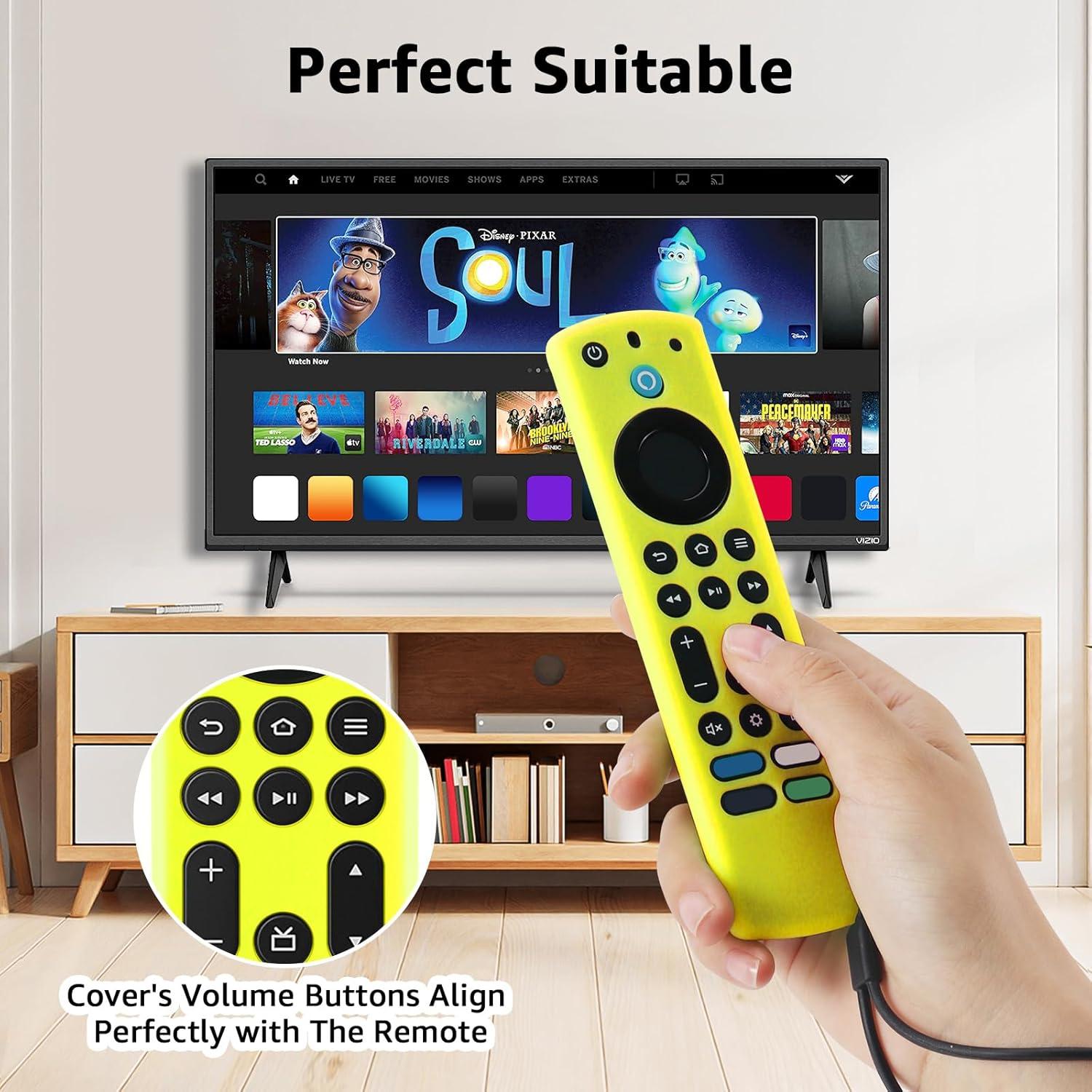 Funda de Silicona Brillante OneBom para Control Remoto Fire TV