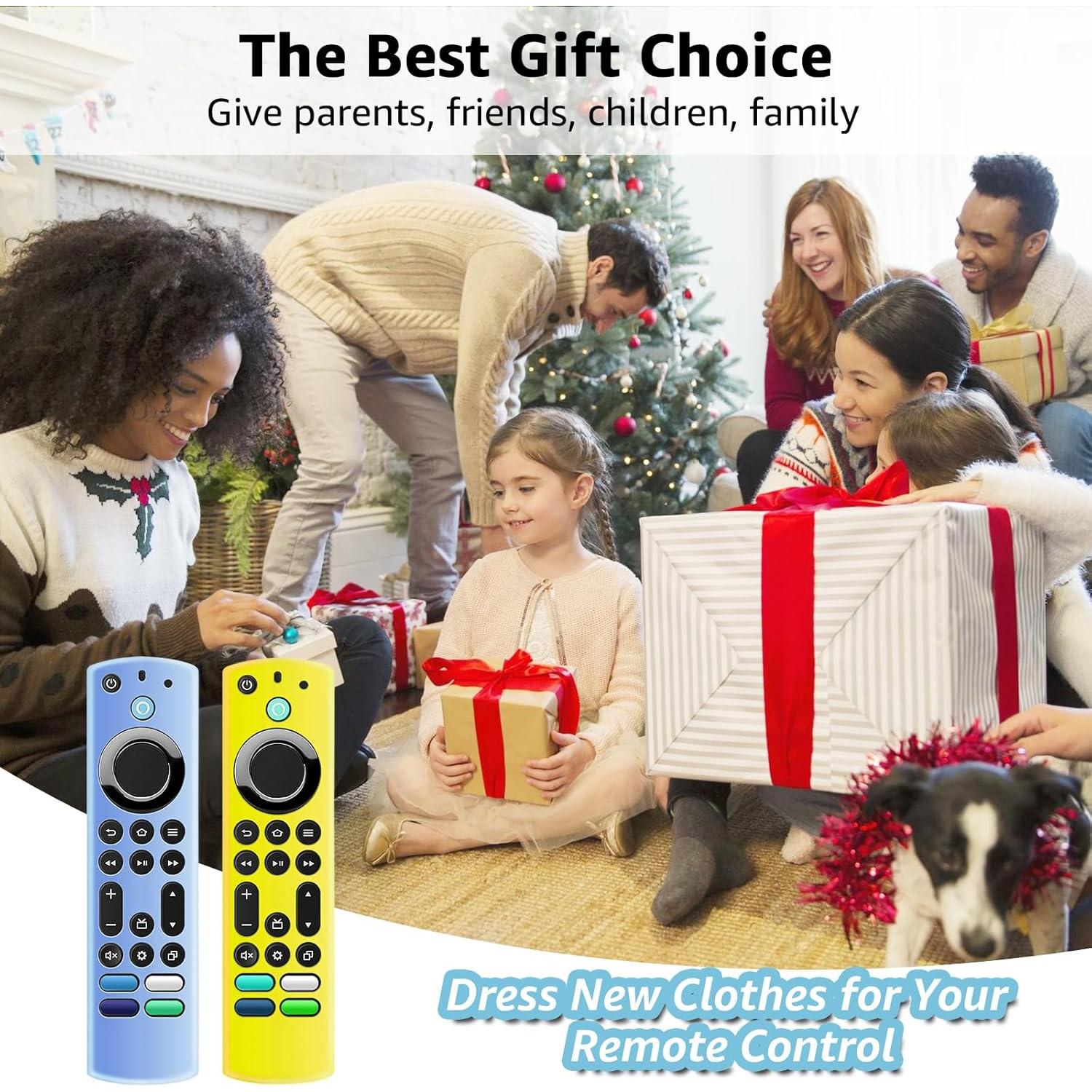 Funda de Silicona Brillante OneBom para Control Remoto Fire TV