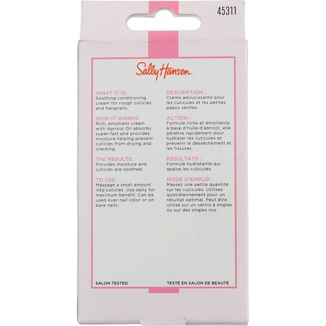 Crema de Masaje para Cutículas Sally Hansen 12ml - Paquete de 3