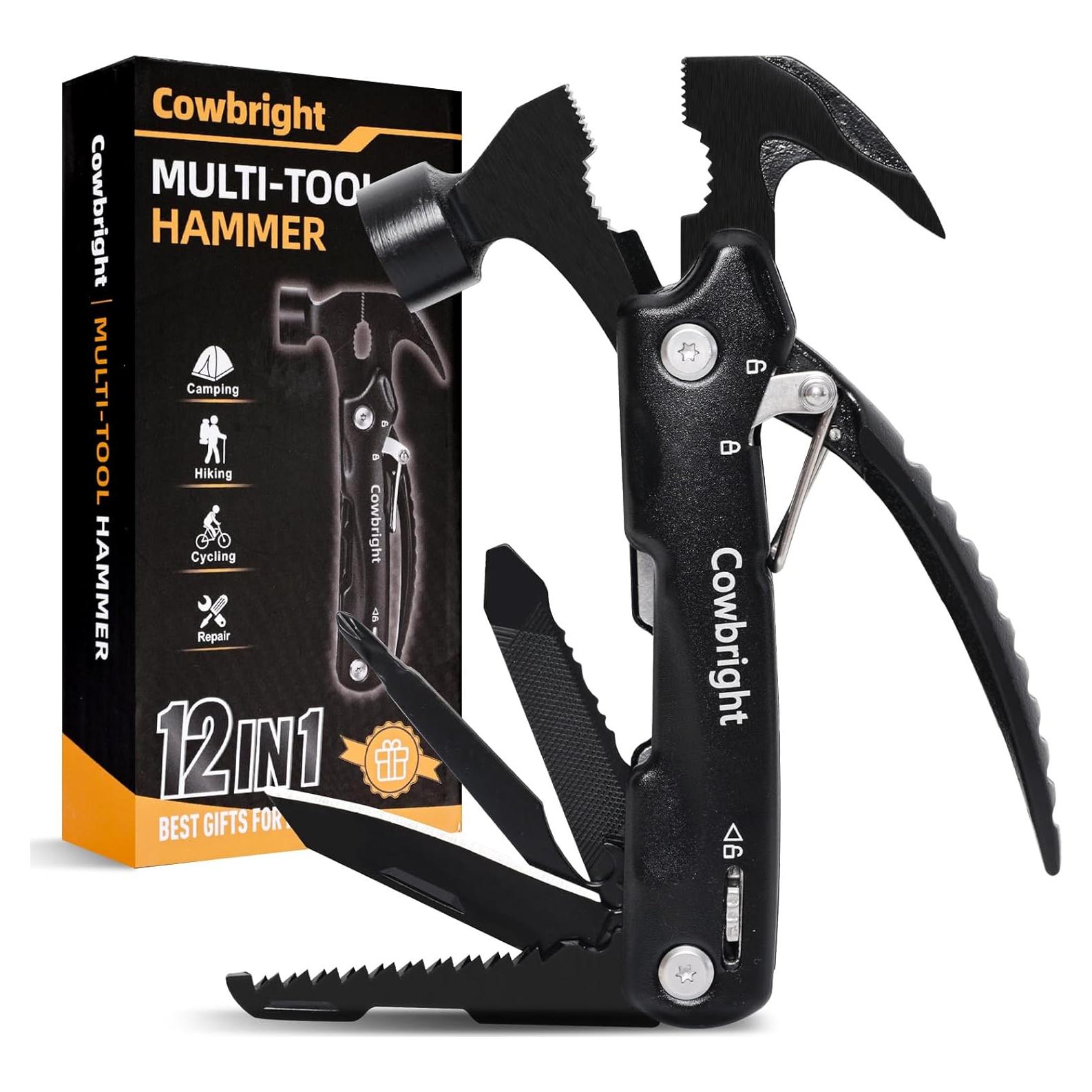 Martillo Multiherramienta Cowbright 12-en-1 Portátil