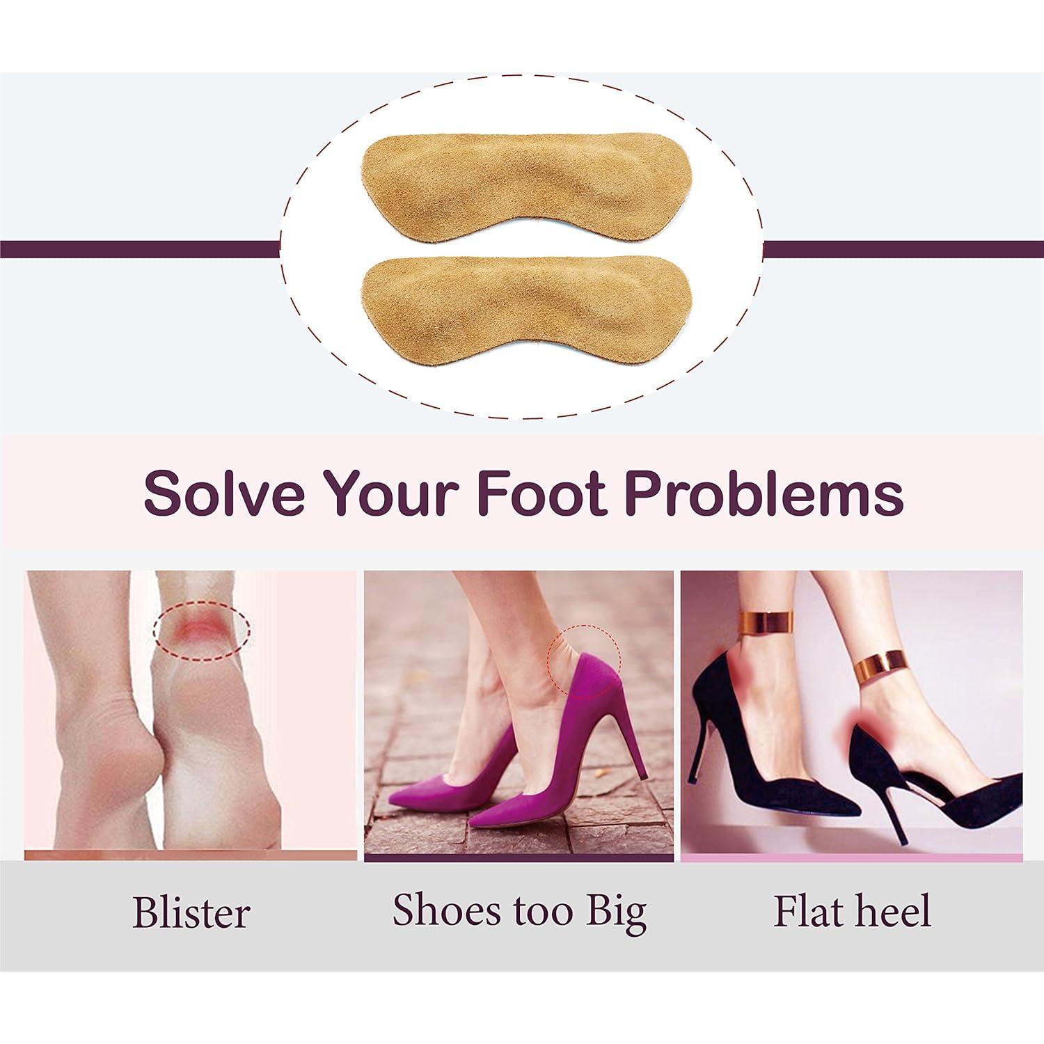 Almohadillas de Cuero SPACE LION para Talones - 3 Pares 0.89 cm