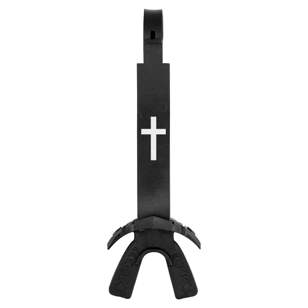 Protector Bucal de Fútbol SLEEFS Negro - Silicona Impacto