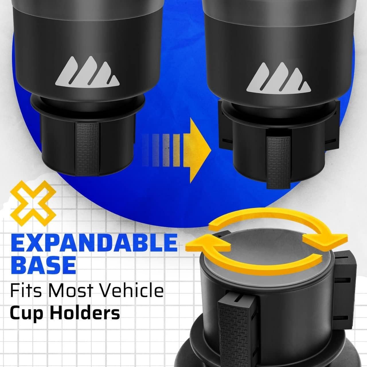 Expansor Soporte Tazas Coche Integral FA-YS6R Negro 0.27 kg