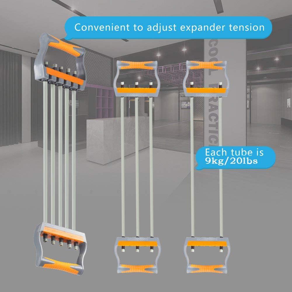 Expansor de Pecho TOCO FREIDO 5 Tubos Ajustables 9kg