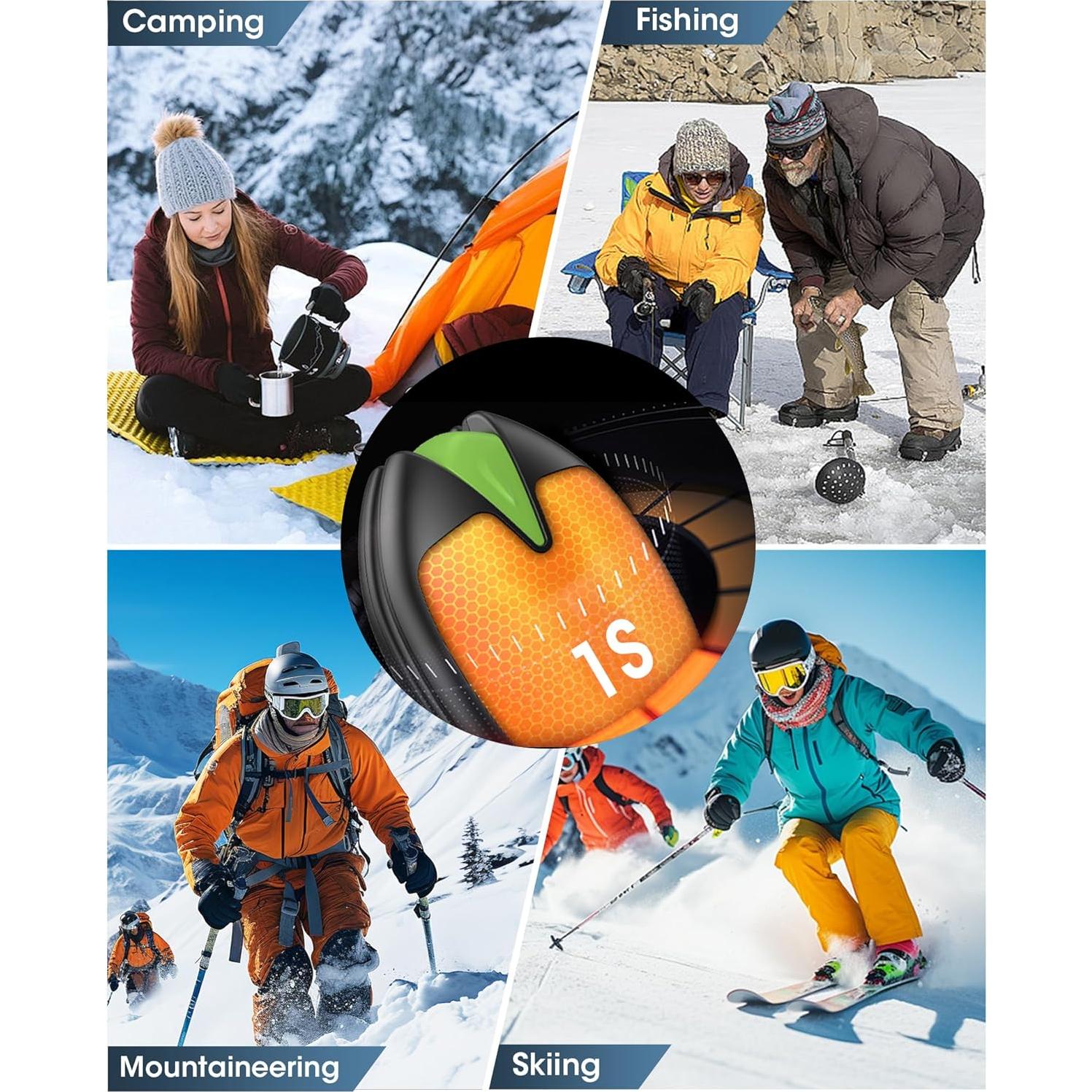 Calentadores de Manos Recargables Andwing A23 6000mAh 20h