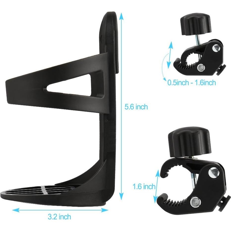 Soporte para Taza Accmor Universal 360° para Carritos y Bicicletas