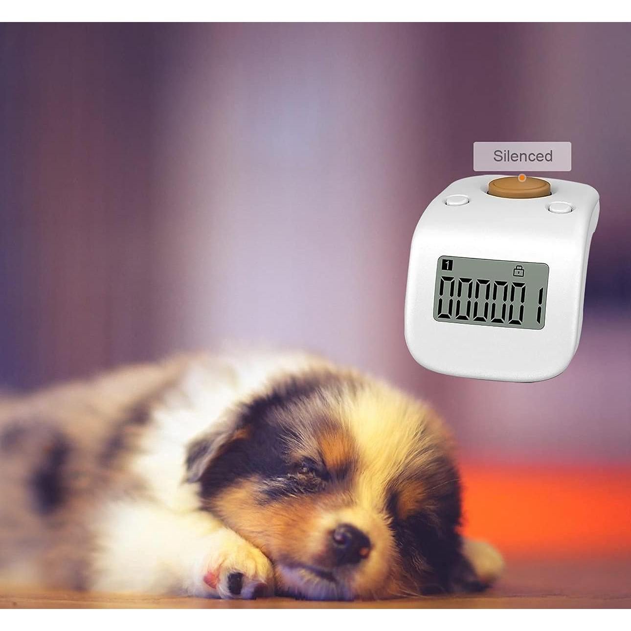 Contador Digital Silencioso Arvakr 6 Canales LED Recargable