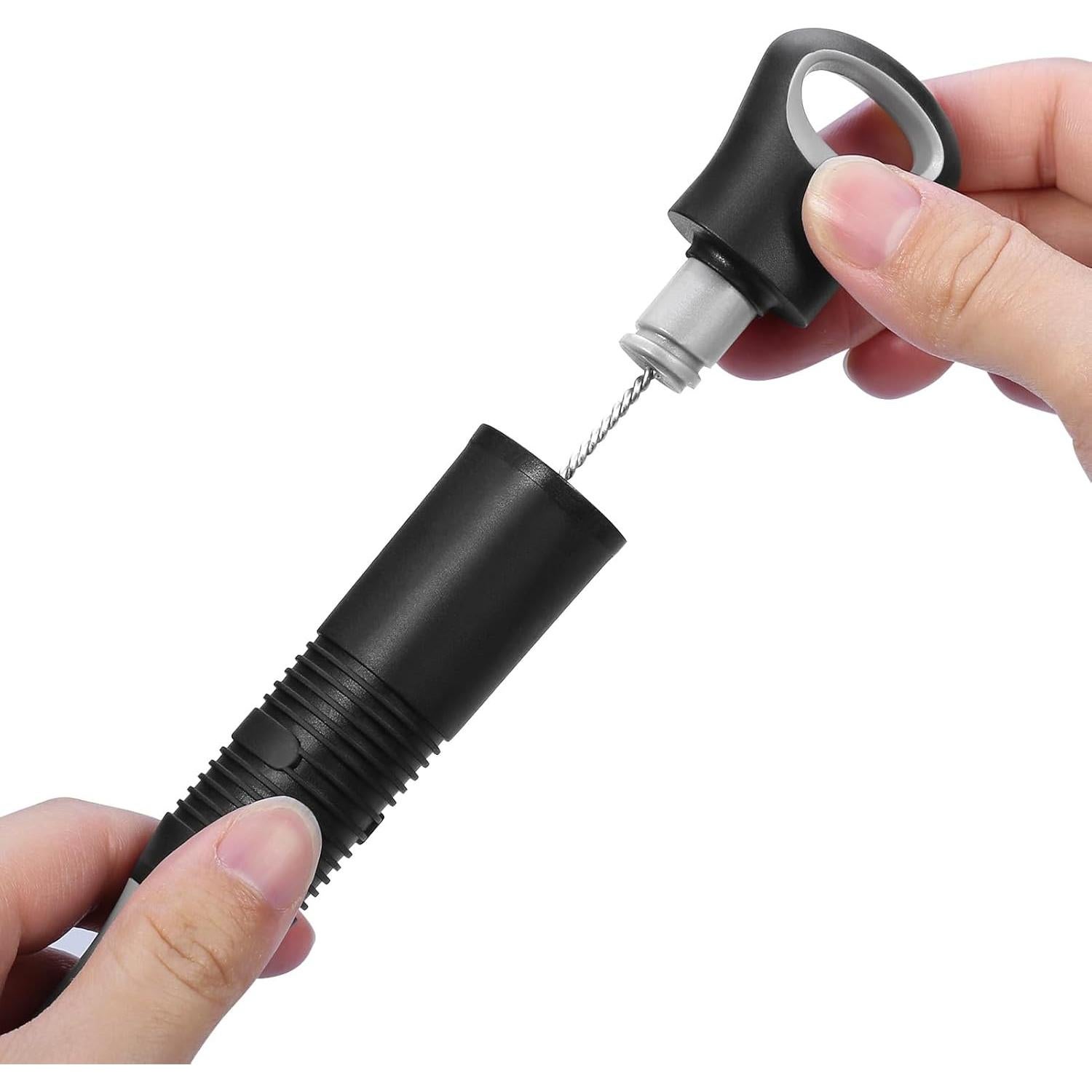 Cepillo de Botellas 2-en-1 MOSOLAN con Cepillo para Pajitas