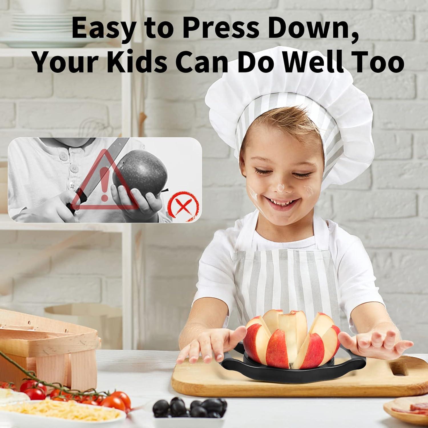 Cortador y Descorazonador de Manzanas Newness 8 Rebanadas