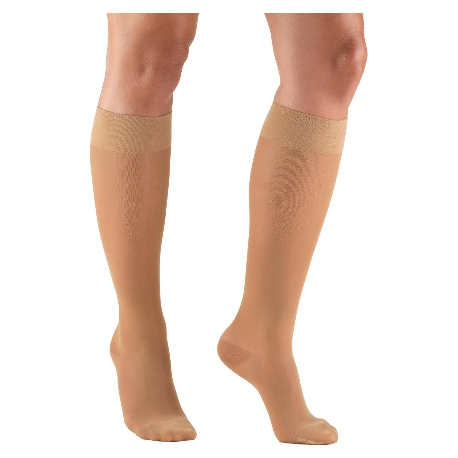 Medias de Compresión Truform 1773 para Mujeres 15-20 mmHg Beige