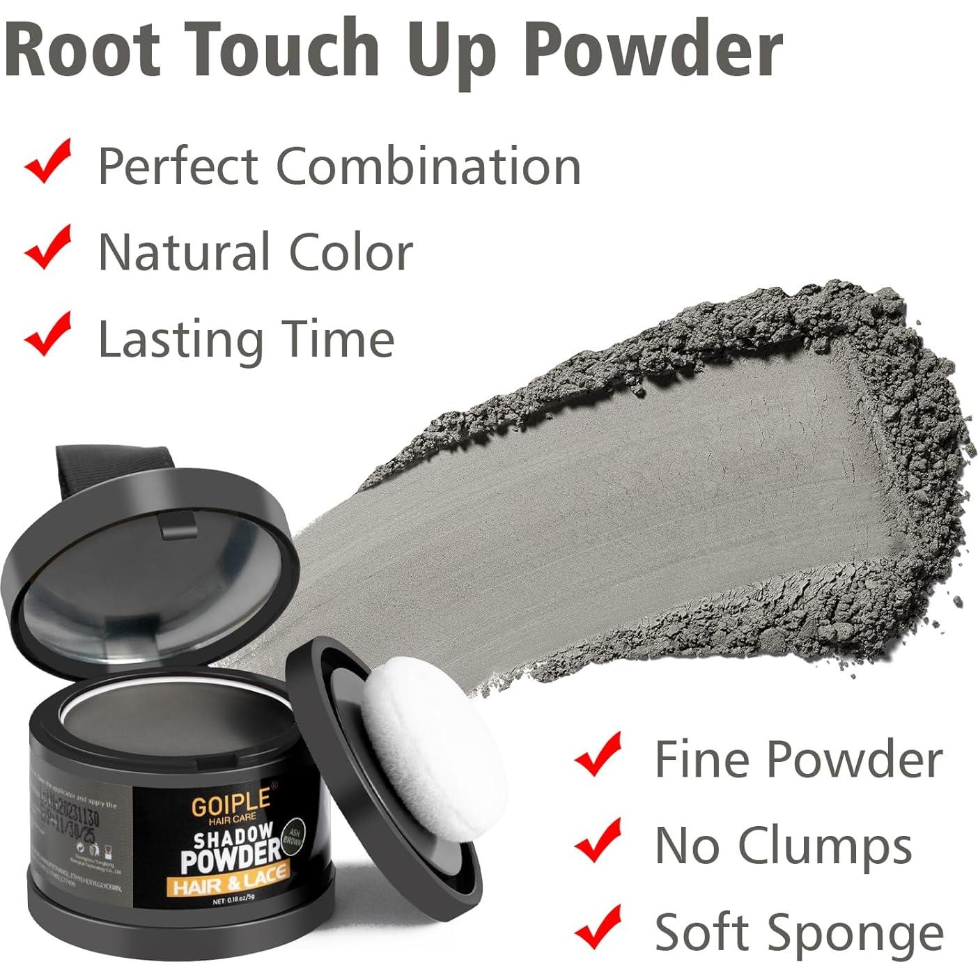 Polvo Cubridor de Raíces Lockmio Marrón Ceniza - 2 Pcs