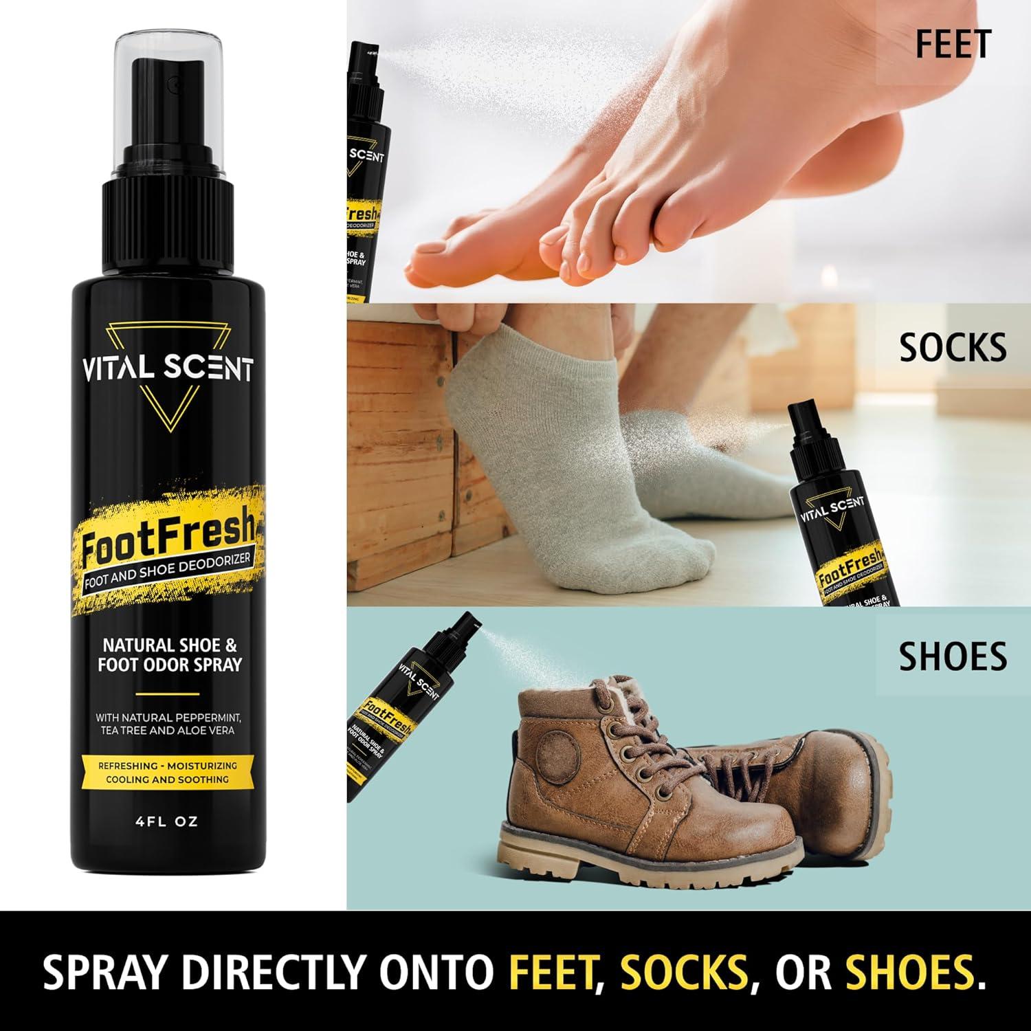 Spray Desodorante para Pies y Zapatos VITALSCENT 118ml