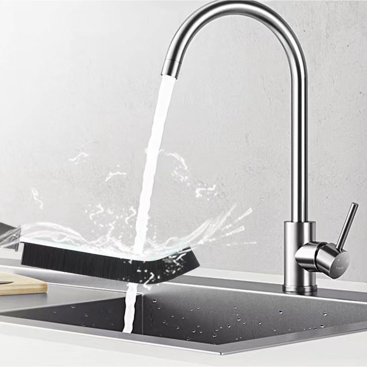 Cepillo de limpieza de ranuras Heideryafei 4 piezas negro