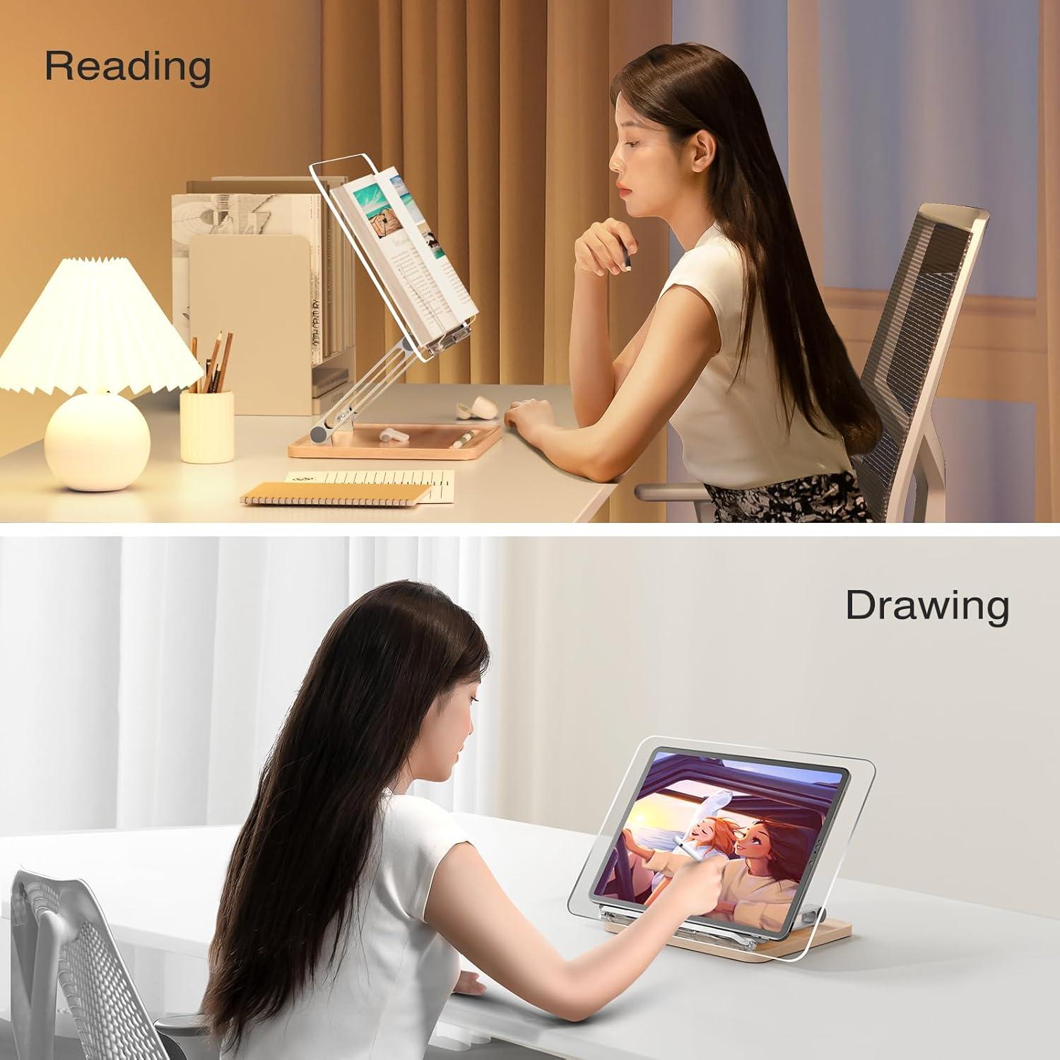 Soporte de Libro Acrílico Ajustable UPERGO BG-4B 1.4kg