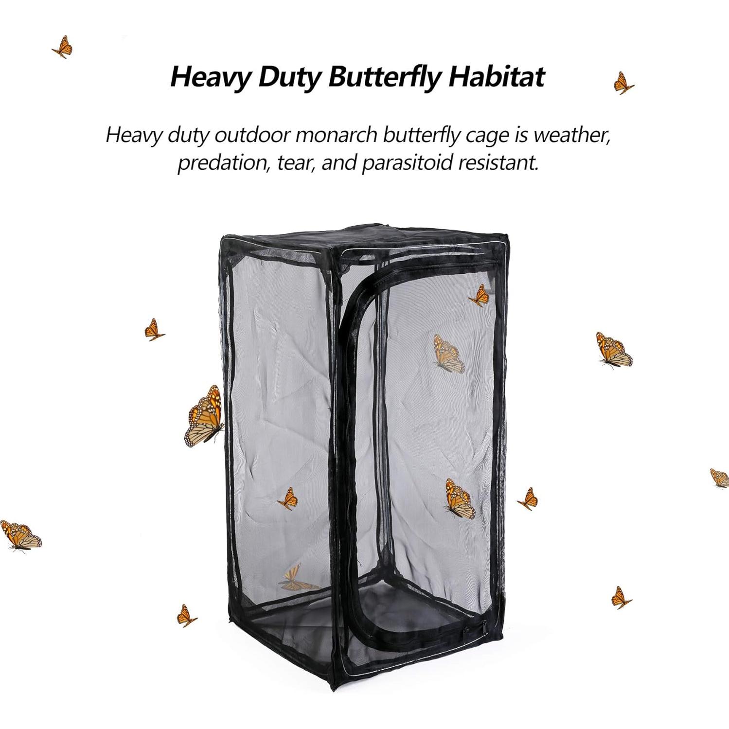 Jaula para Mariposas Monarca Restcloud 116.84 cm Plegable