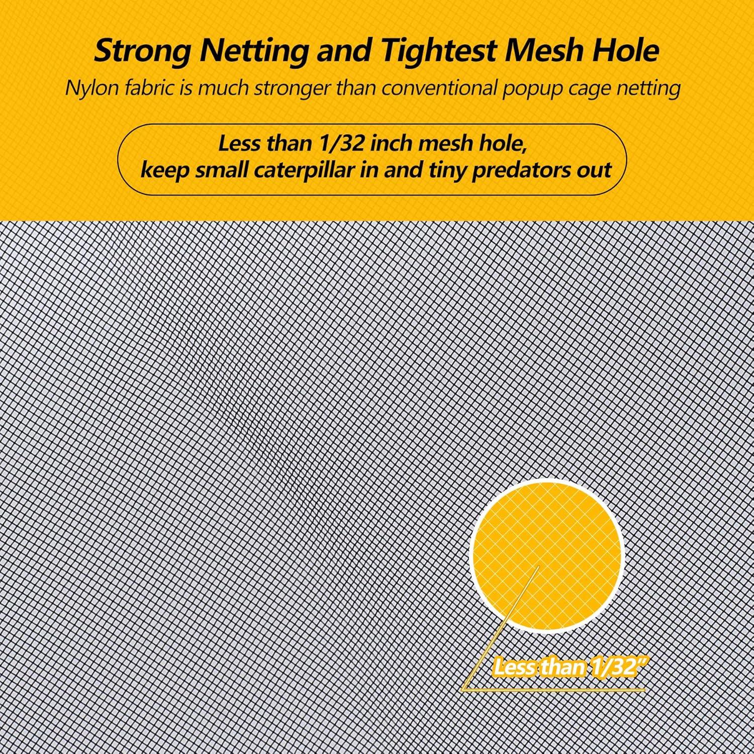 Jaula para Mariposas Monarca Restcloud 116.84 cm Plegable