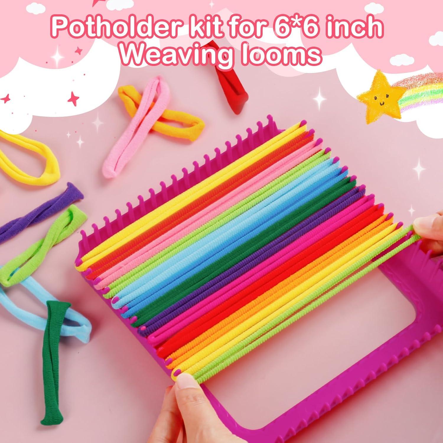 Kit de Telar SUGORER 800 Piezas Bucles Coloridos DIY