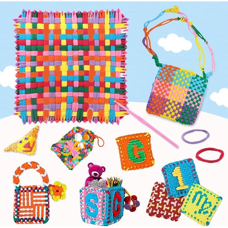 Kit de Telar SUGORER 800 Piezas Bucles Coloridos DIY