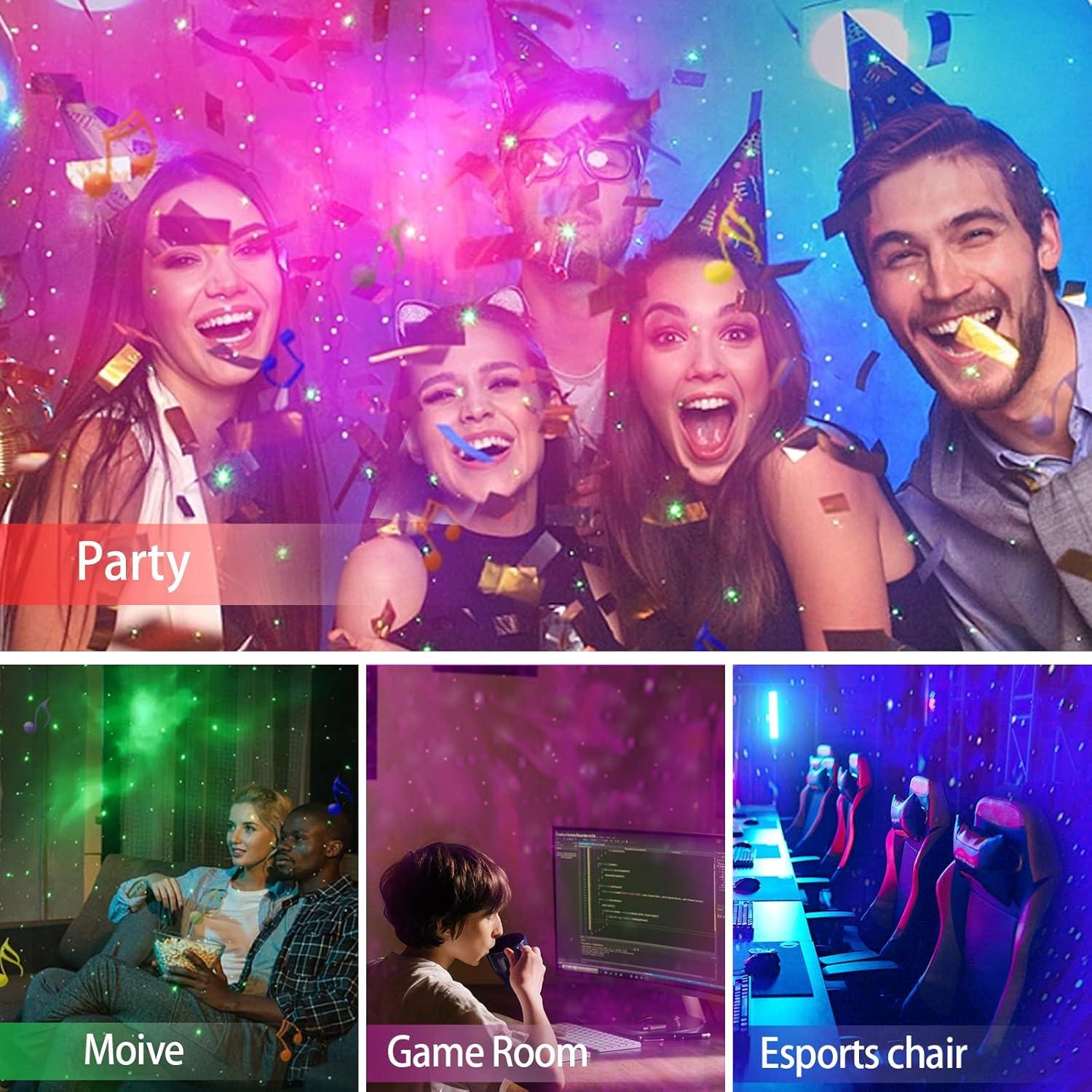 Proyector de Estrellas Dinosaur Egg Galaxy ZHONGSHAN 16cm Luz Nocturna