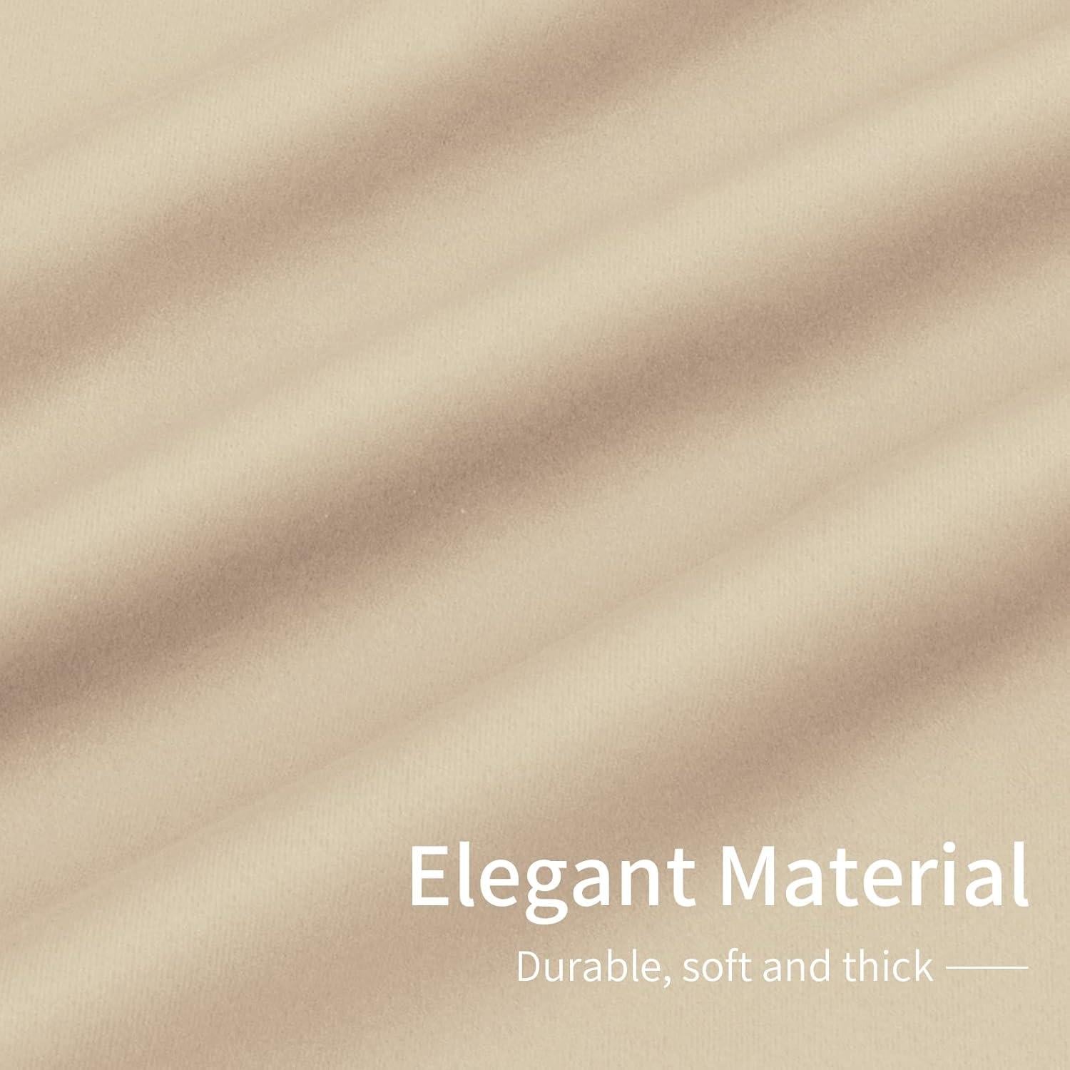 Cortinas Blackout Easy-Going 2 Paneles 86x114 cm Beige Aislantes