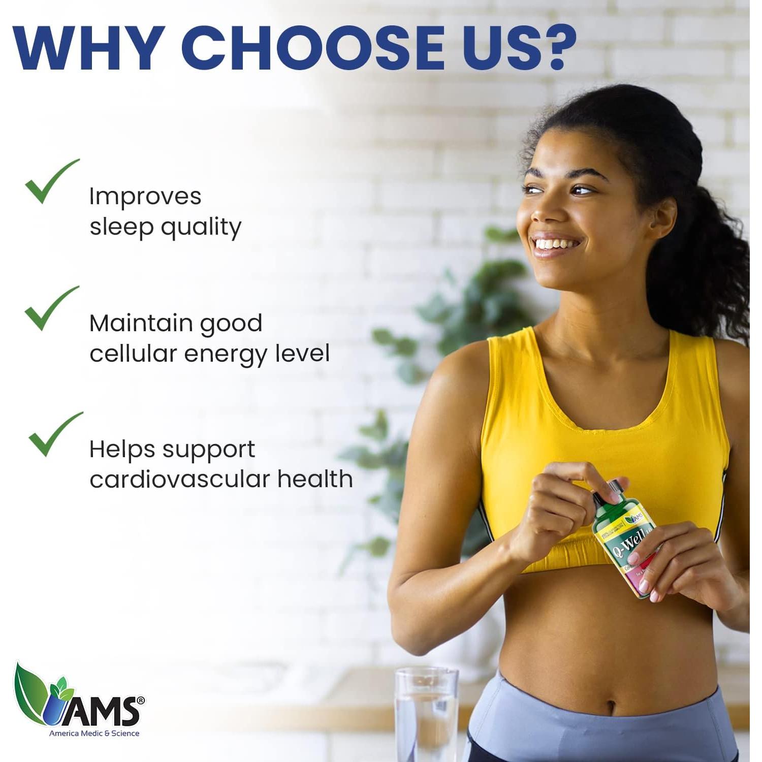 Suplemento CoQ10 400mg America Medic & Science 30 Cápsulas