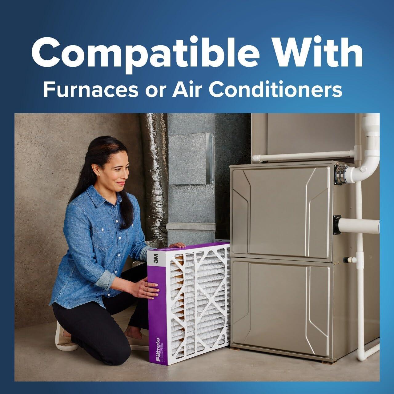 Filtro de Aire Filtrete MPR 1550 MERV 12 40.3x50.5x10.9 cm Paquete de 2