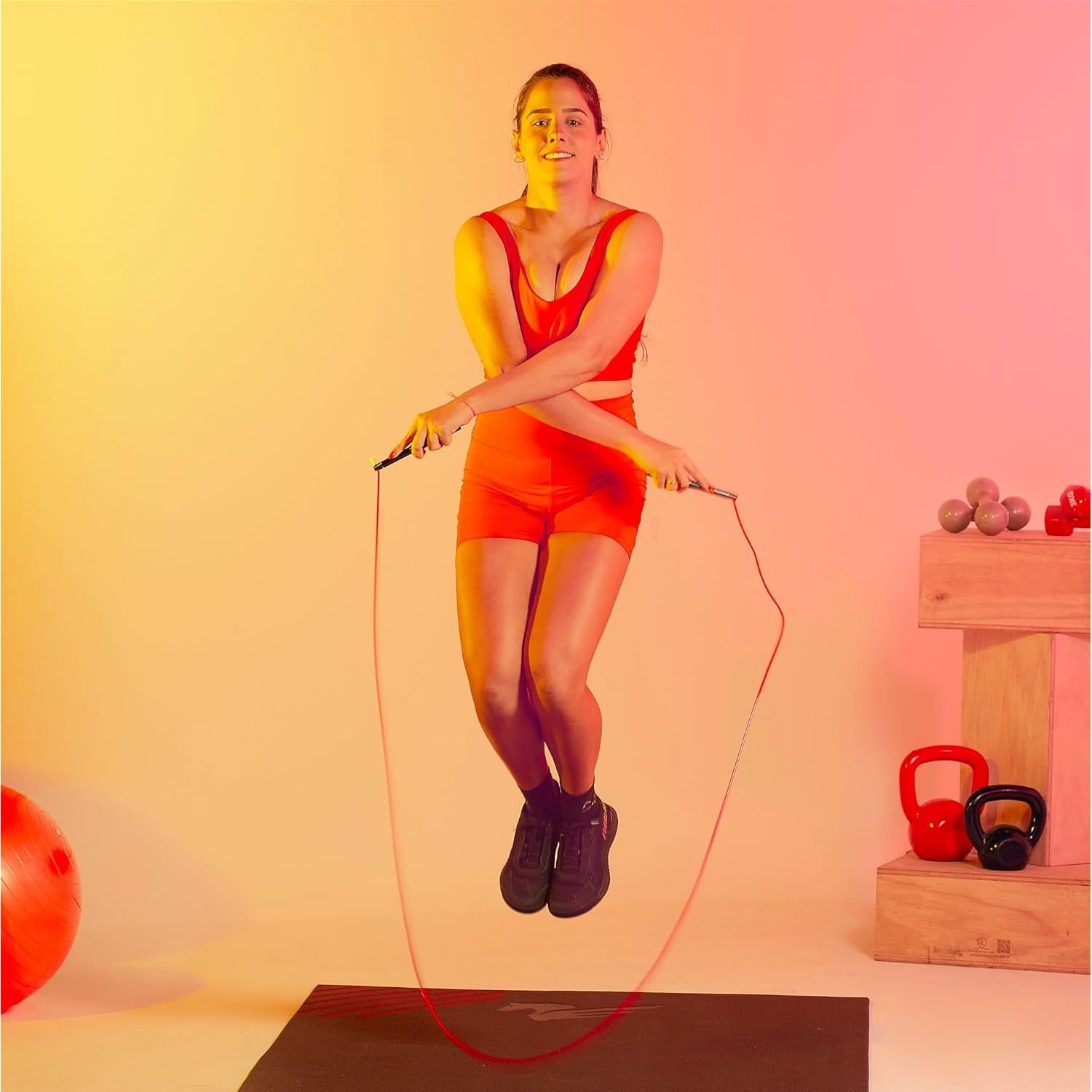 Cuerda para Saltar Elite Jumps Freestyle PVC 3.05m Ajustable