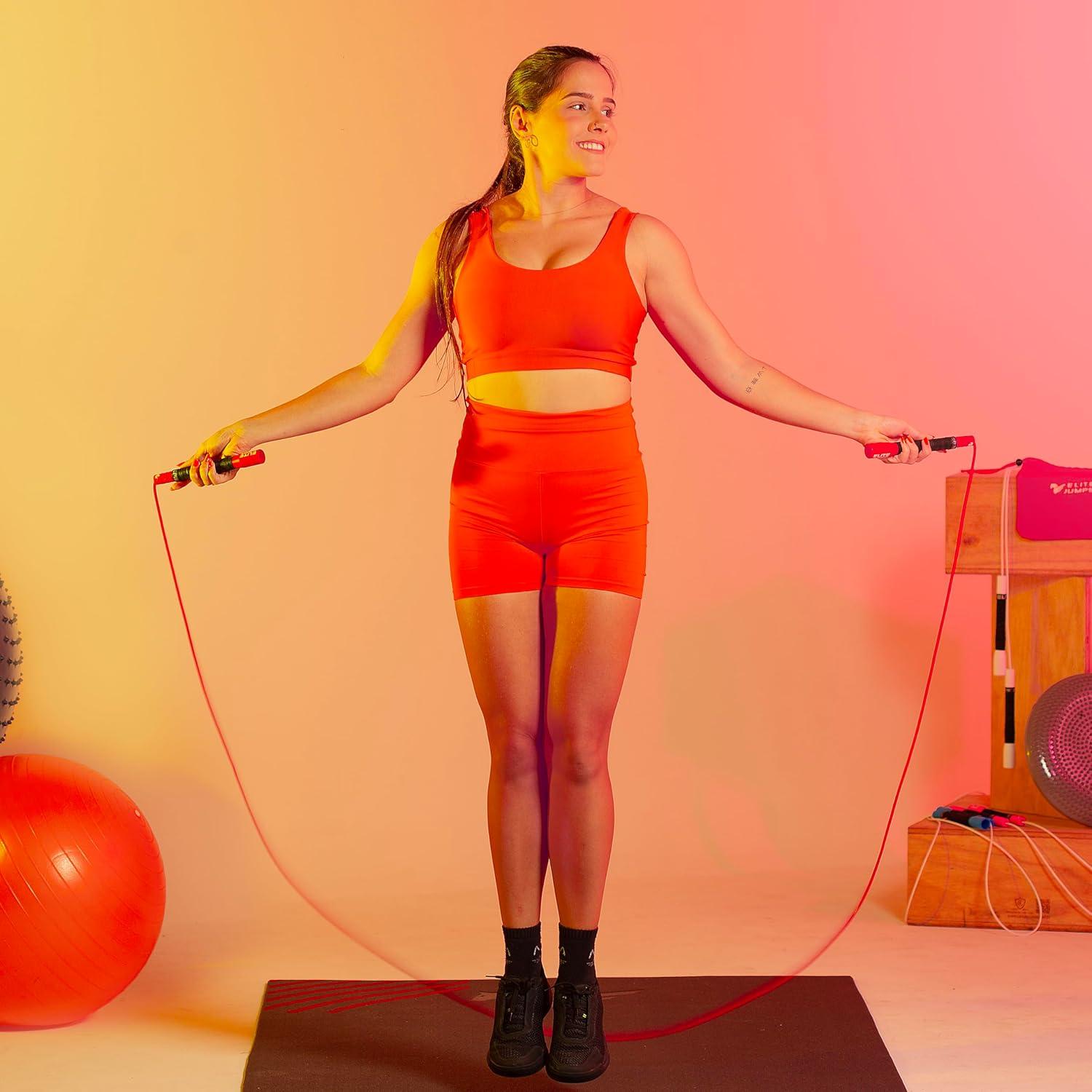 Cuerda para Saltar Elite Jumps Freestyle PVC 3.05m Ajustable