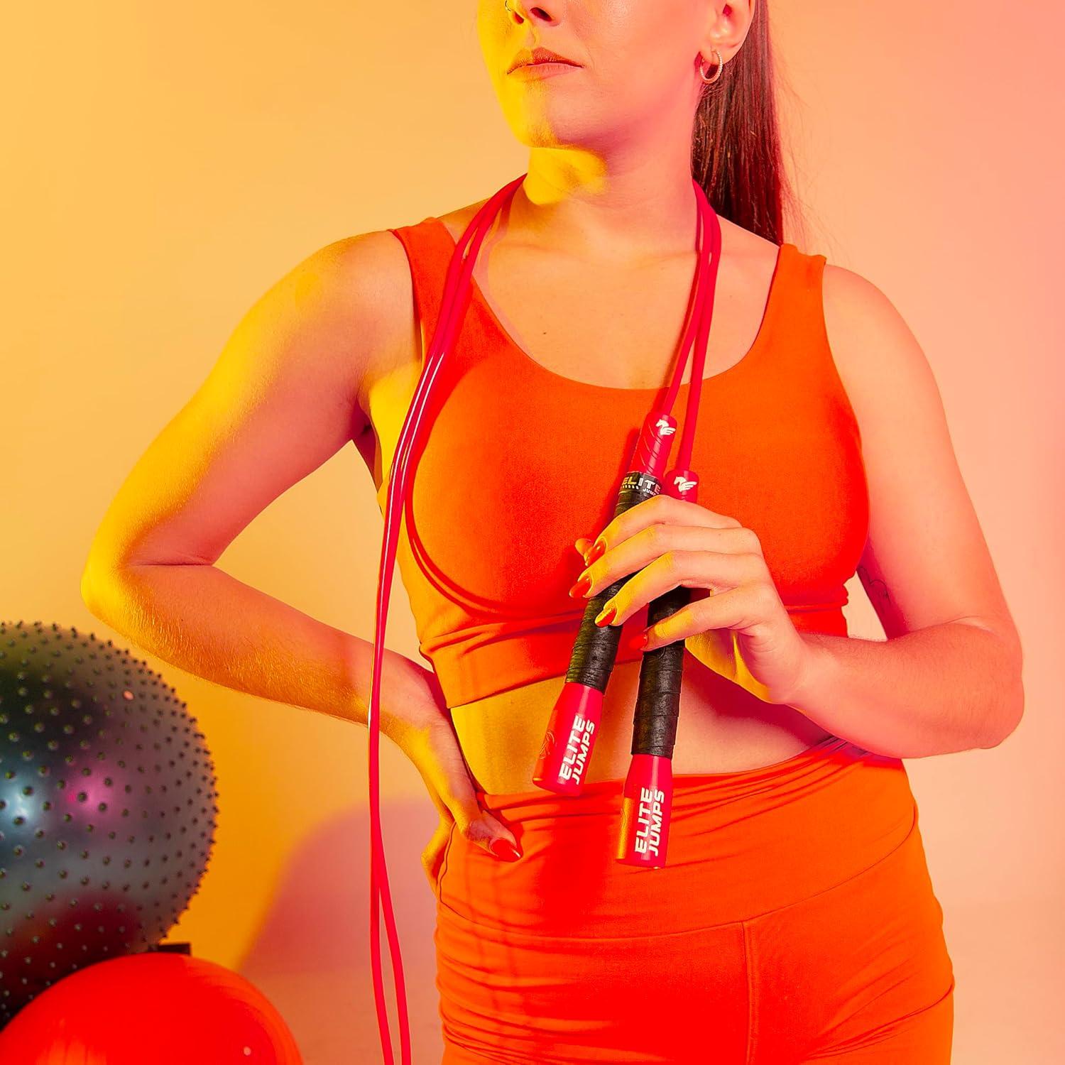 Cuerda para Saltar Elite Jumps Freestyle PVC 3.05m Ajustable