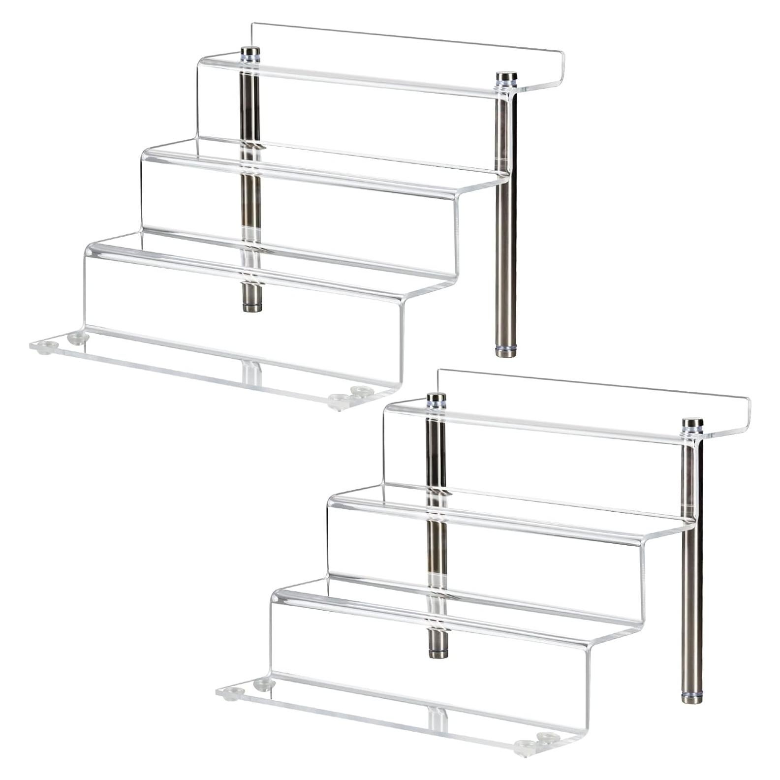 Soporte de Exhibición Acrílico LileZbox 4 Niveles 22.86x15.24cm