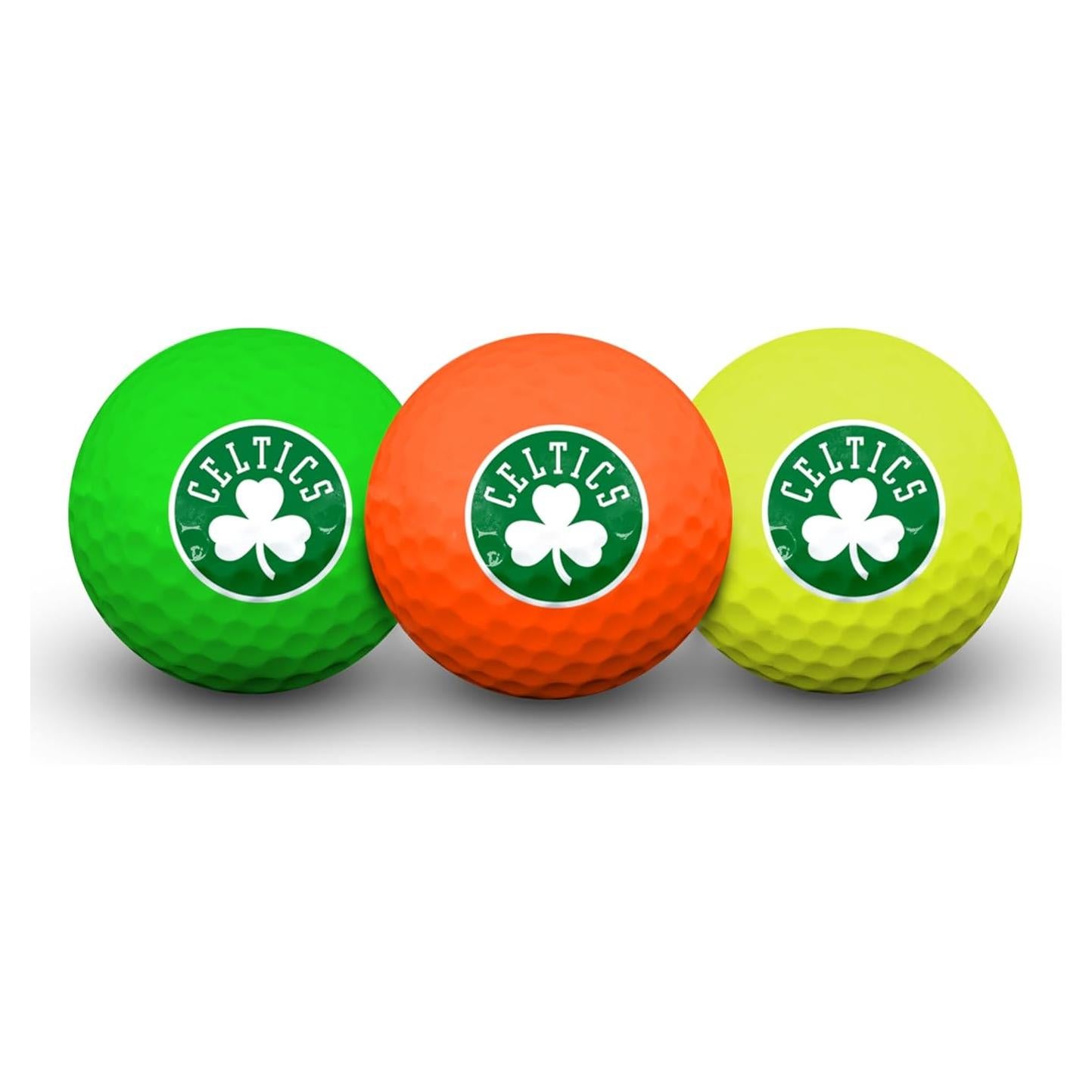 Team Effort Multi-Color Golf Balls Pack of 3 NBA