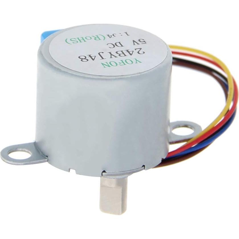 Motor Paso a Paso Reductor Fielect 24BYJ48 DC 5V 24mm