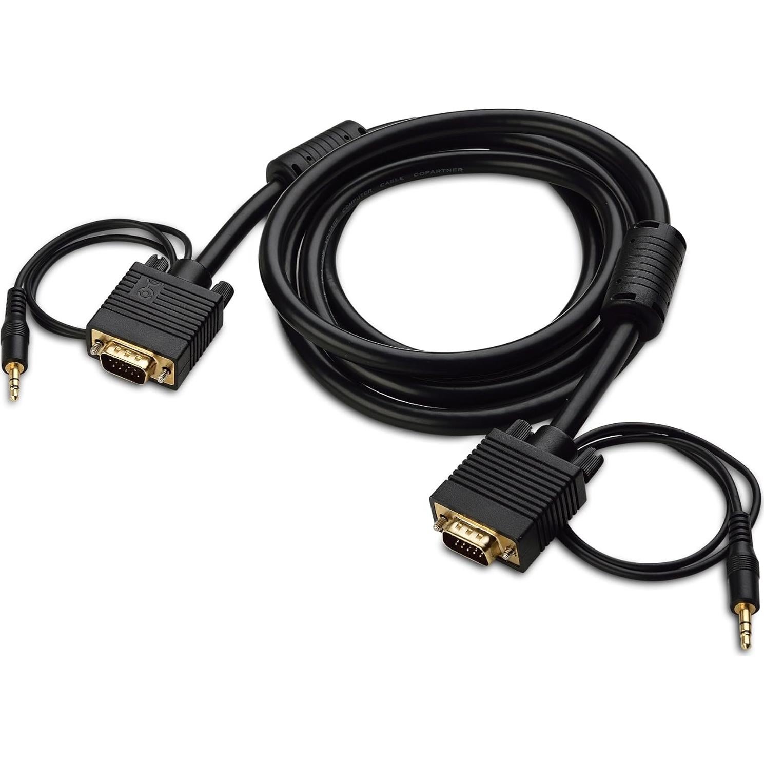 Cable VGA con Audio 1.83m Cable Matters - Conectores Macho